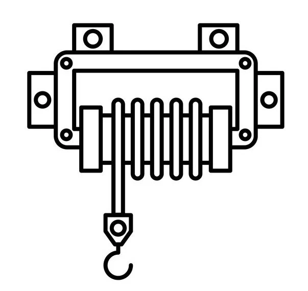 2000-lb Winch for TrailMaster UTVs