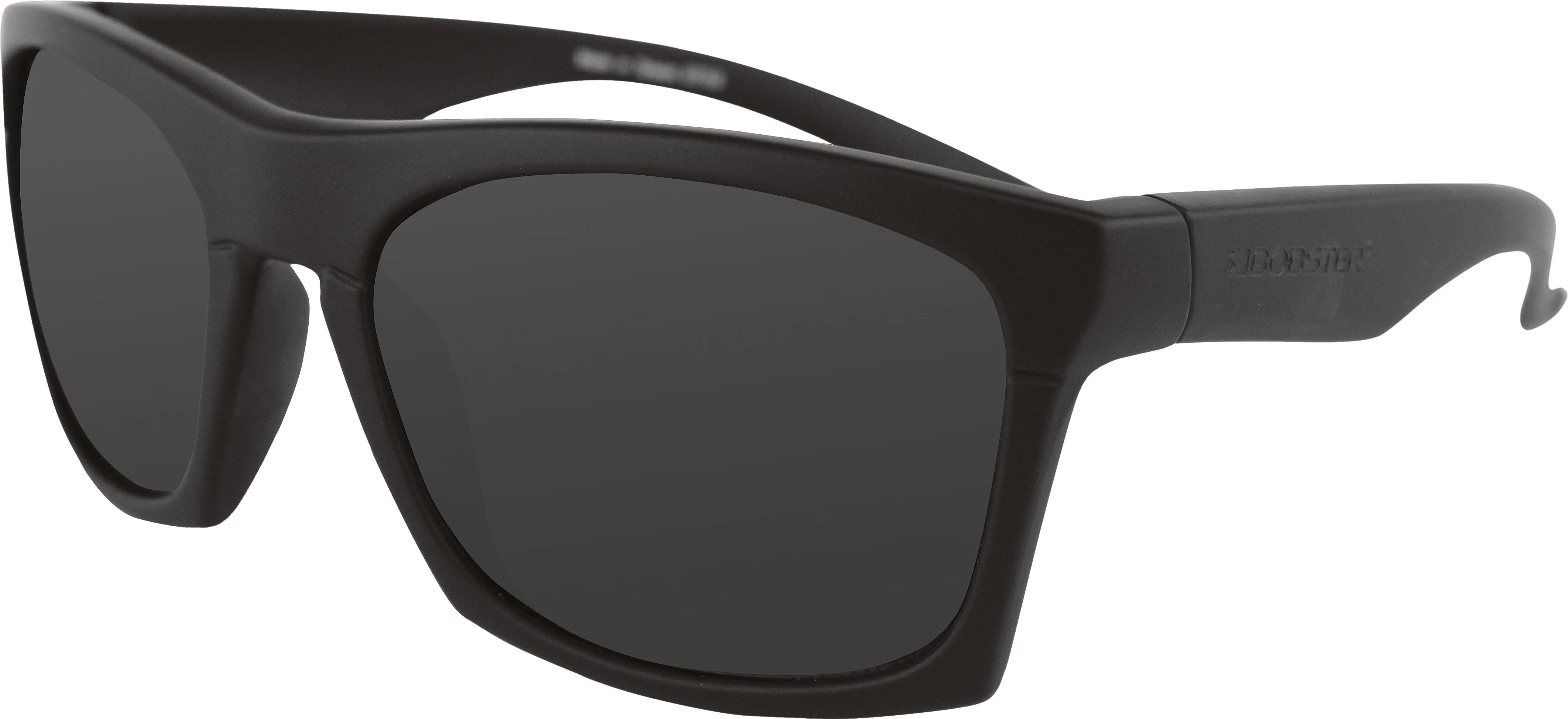 Capone Sunglass Matte Black W/Anti-Fog Smoked Lens