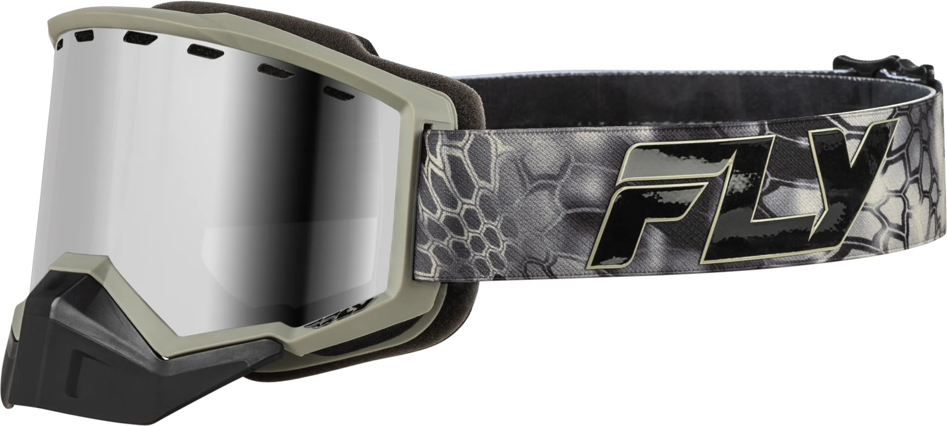 Focus Snow Goggle Se Kryptek W/ Silver Mirror/Smoke Lens