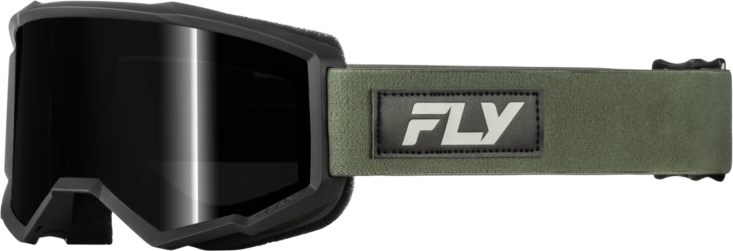 Focus Sand Goggle Green/Black W/ Dark Smoke Lens