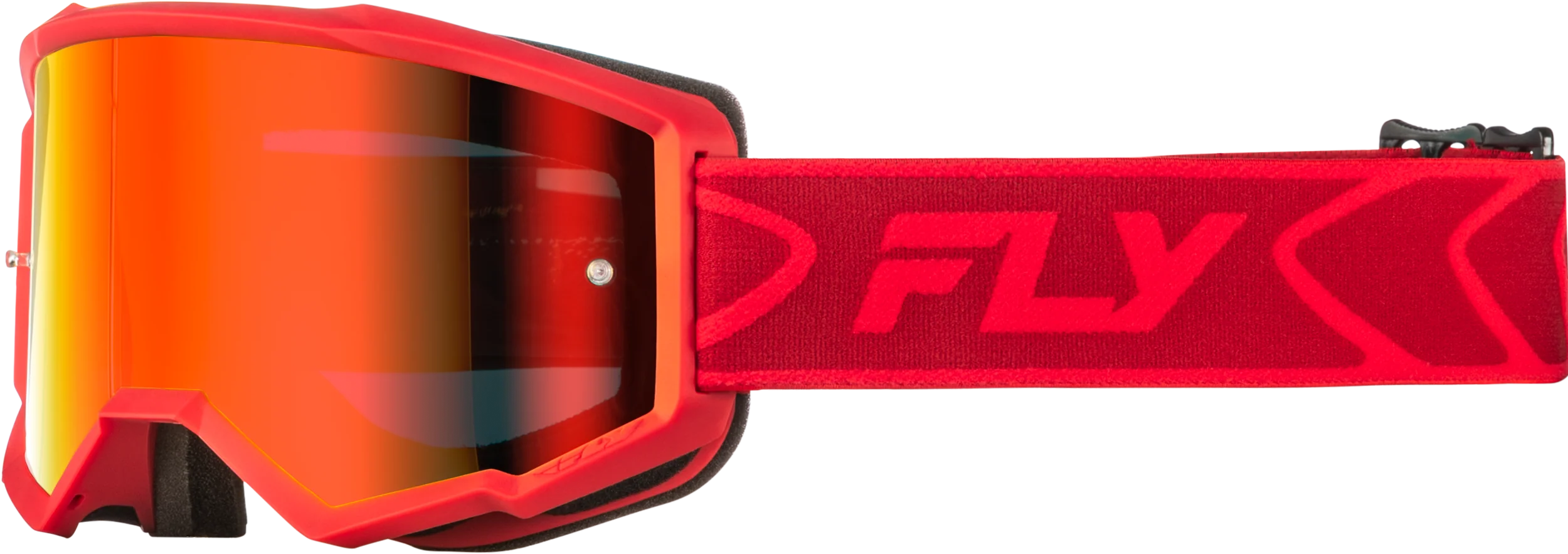 Youth Zone Goggle Red/Crimson W/ Red Mirror/Smoke Lens