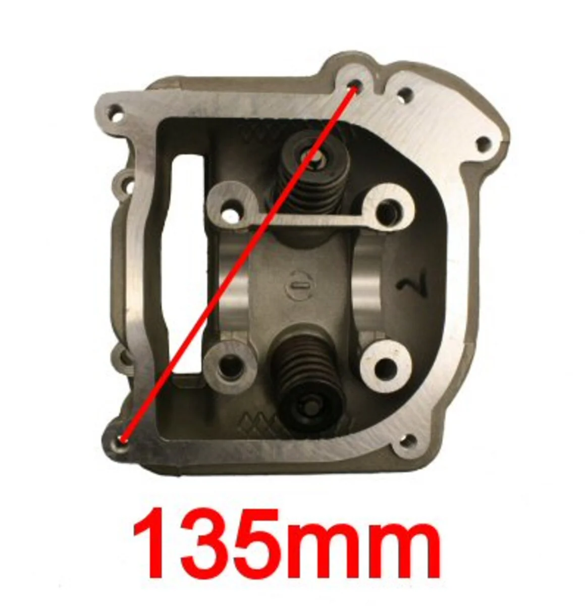 47mm QMB139 Non-Emissions Head - 69mm Valves - Image 3
