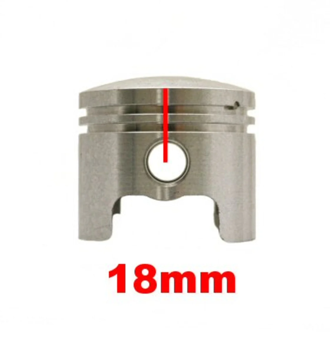 49cc 2-stroke 44mm Piston Kit - Image 2