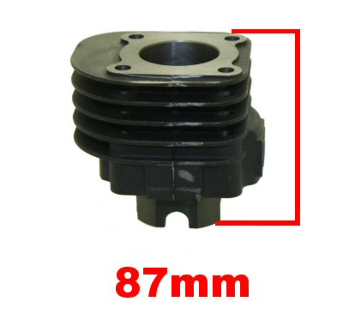 Cylinder for 50cc 2-stroke Minarelli 1PE40QMB Jog Engines - Image 4