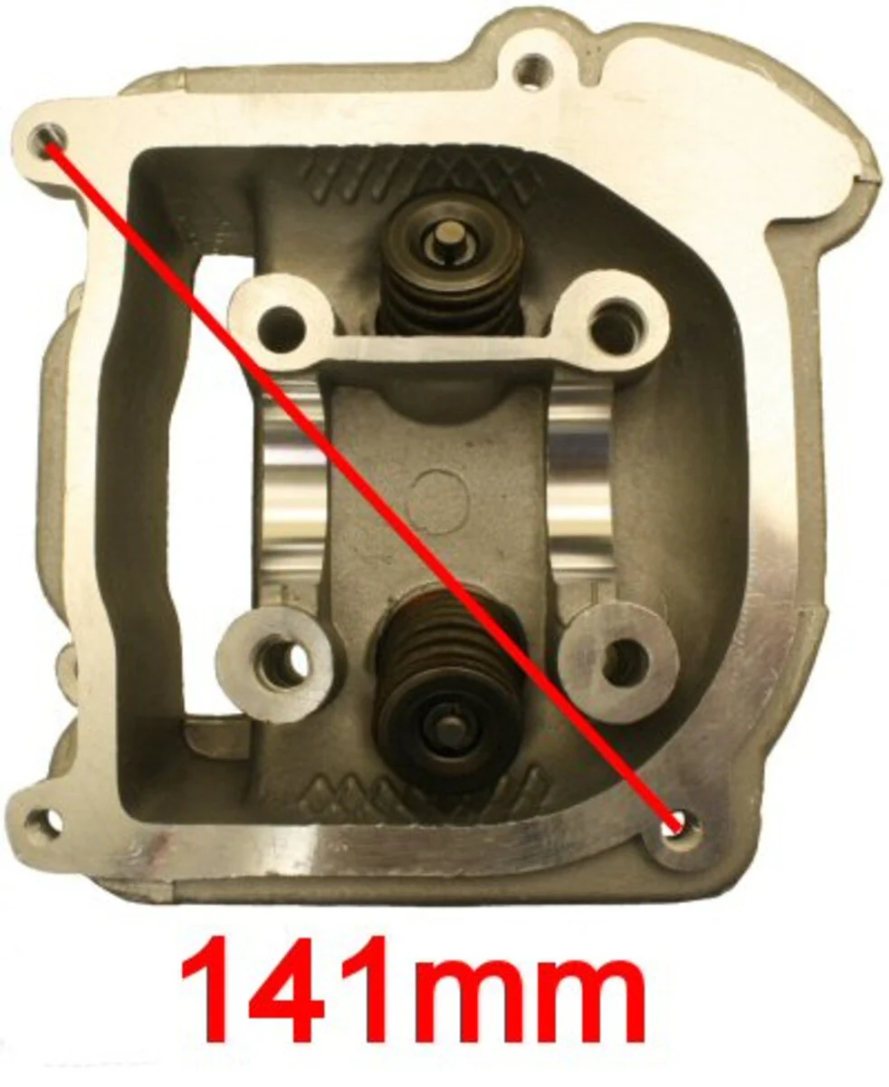 50cc QMB139 Non-Emissions Head - 64mm Valves - Image 3