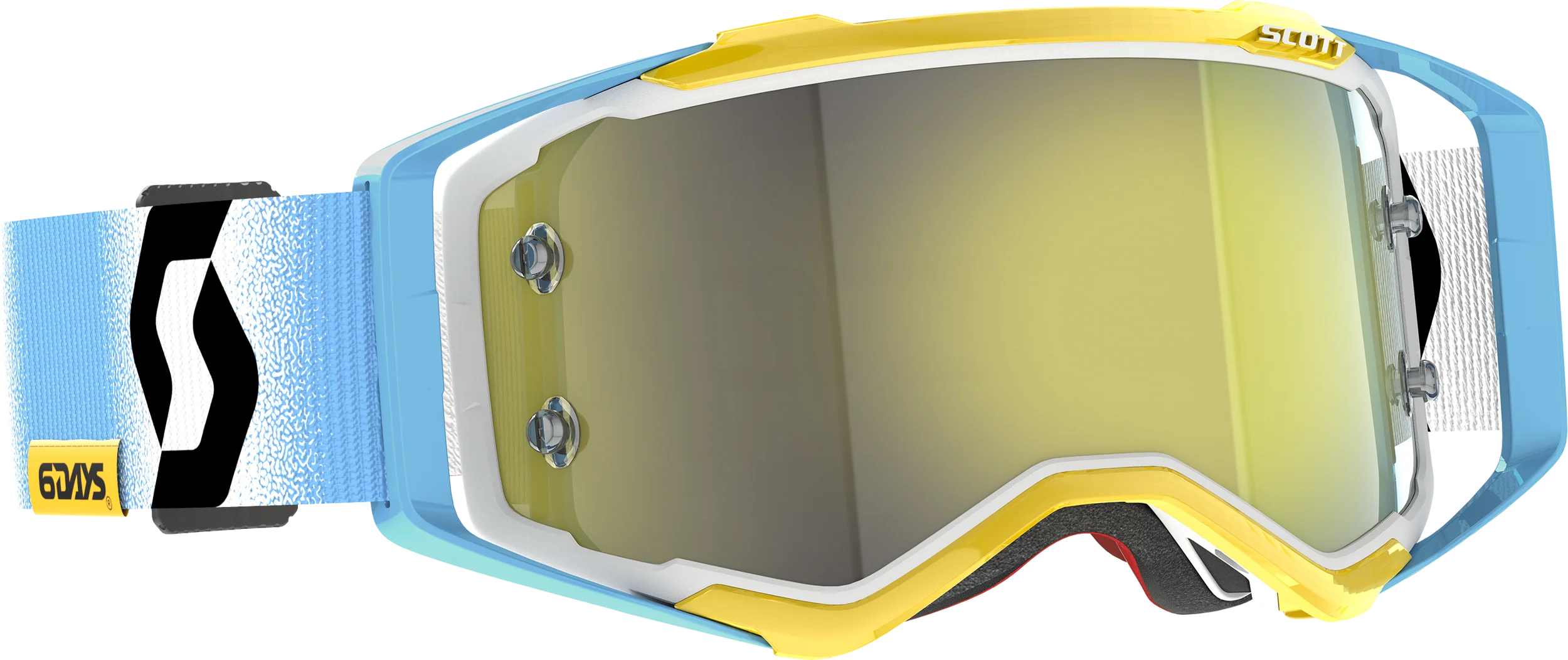 Prospect 6 Days Le Goggle 2023 Argentina Wht/Blu Ylw Chrome W