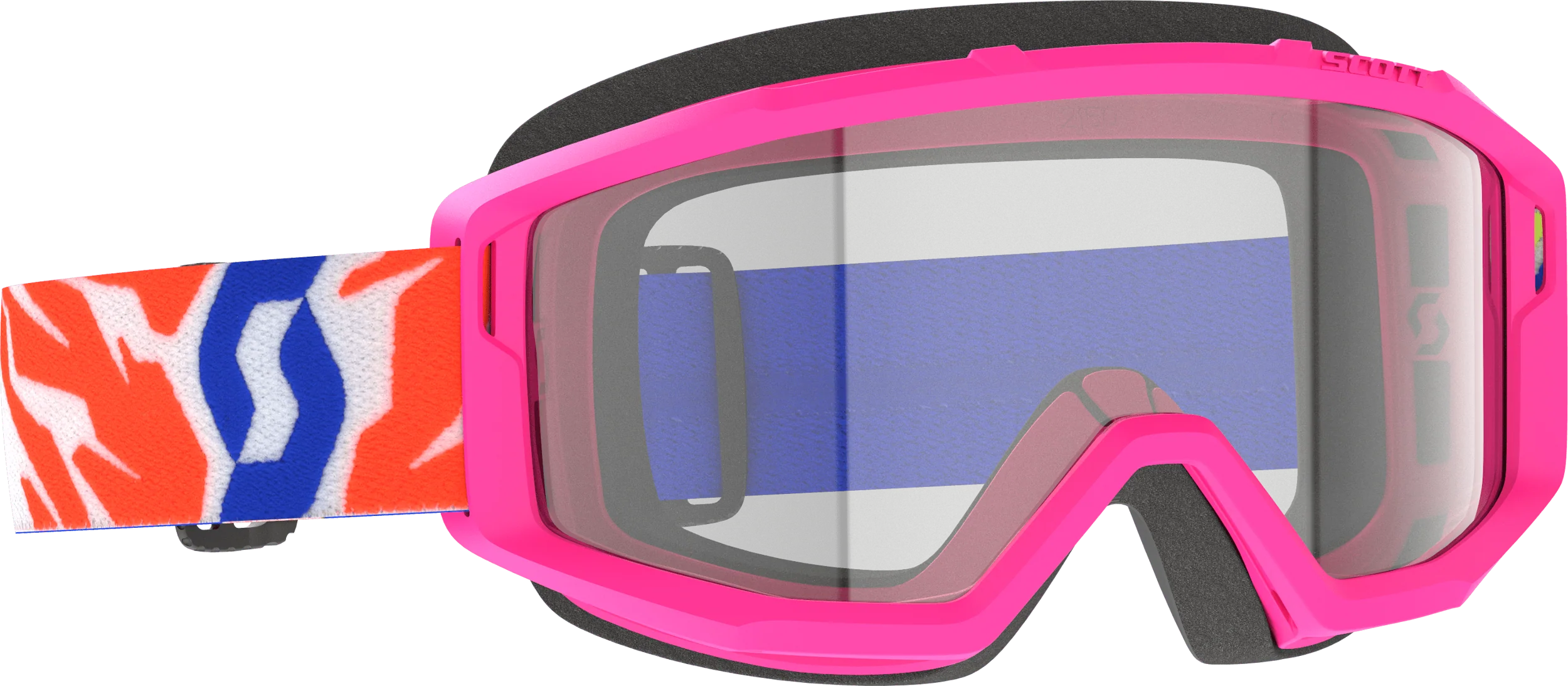 Primal Youth Goggle Pink Clear Lens