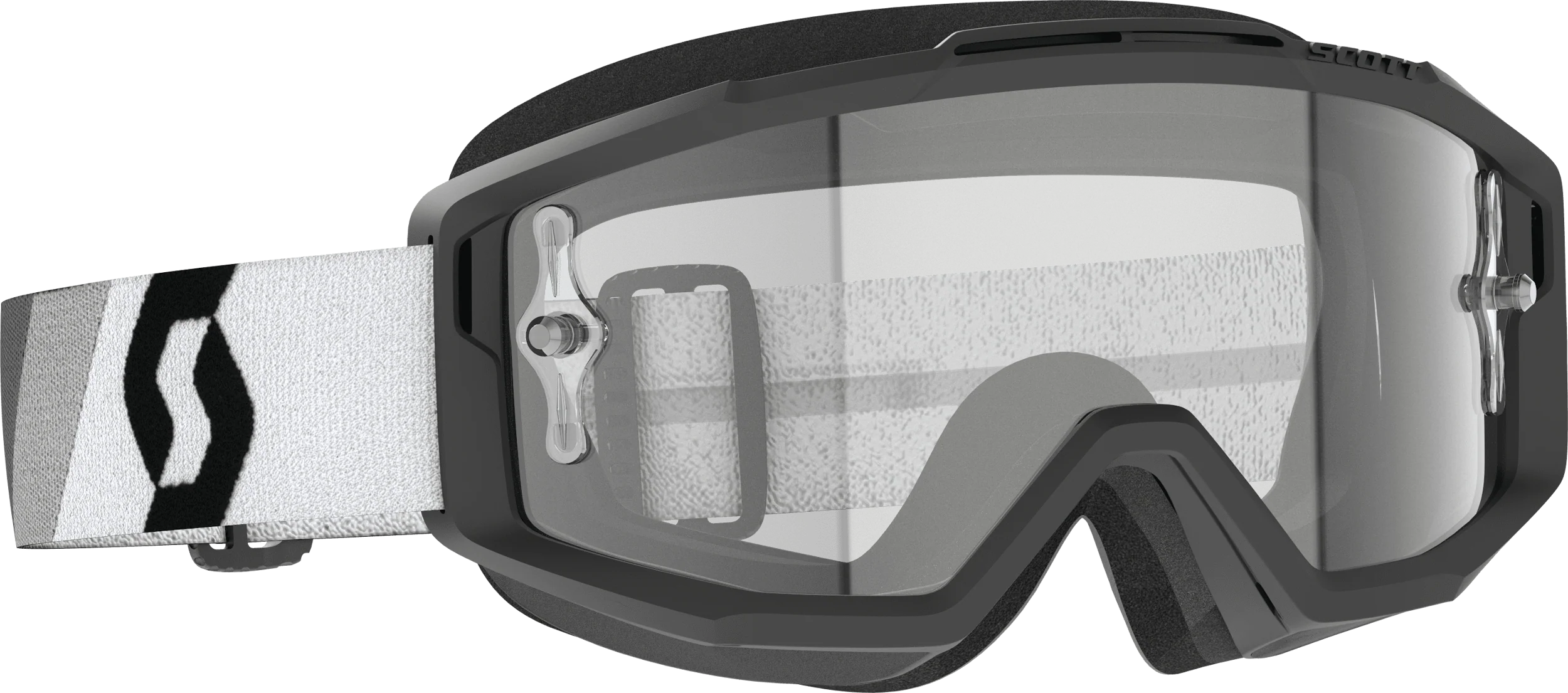 Split Otg Goggle Activem Blk/Wht Clear Wrks