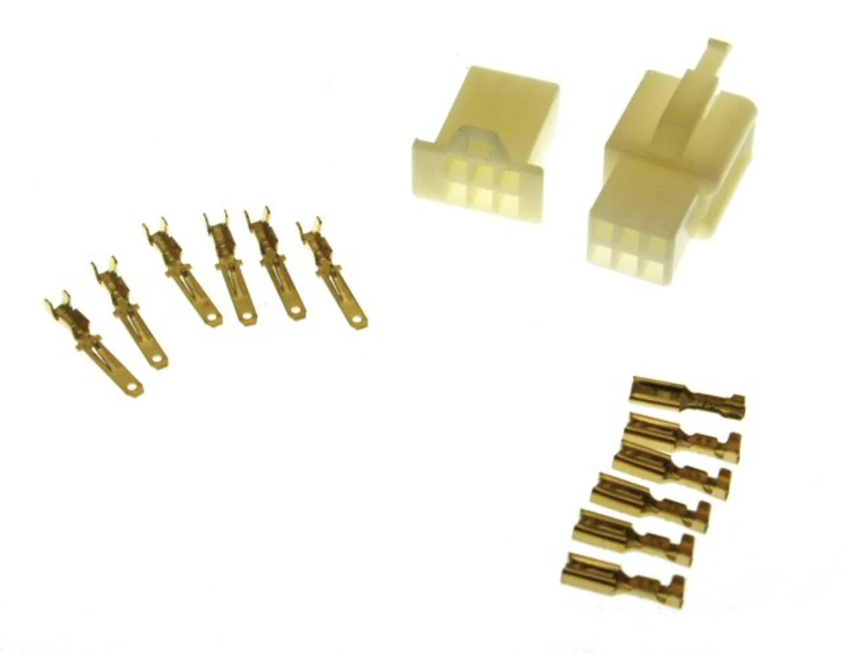 6 Pin Connector Kit - 2.8mm Pin