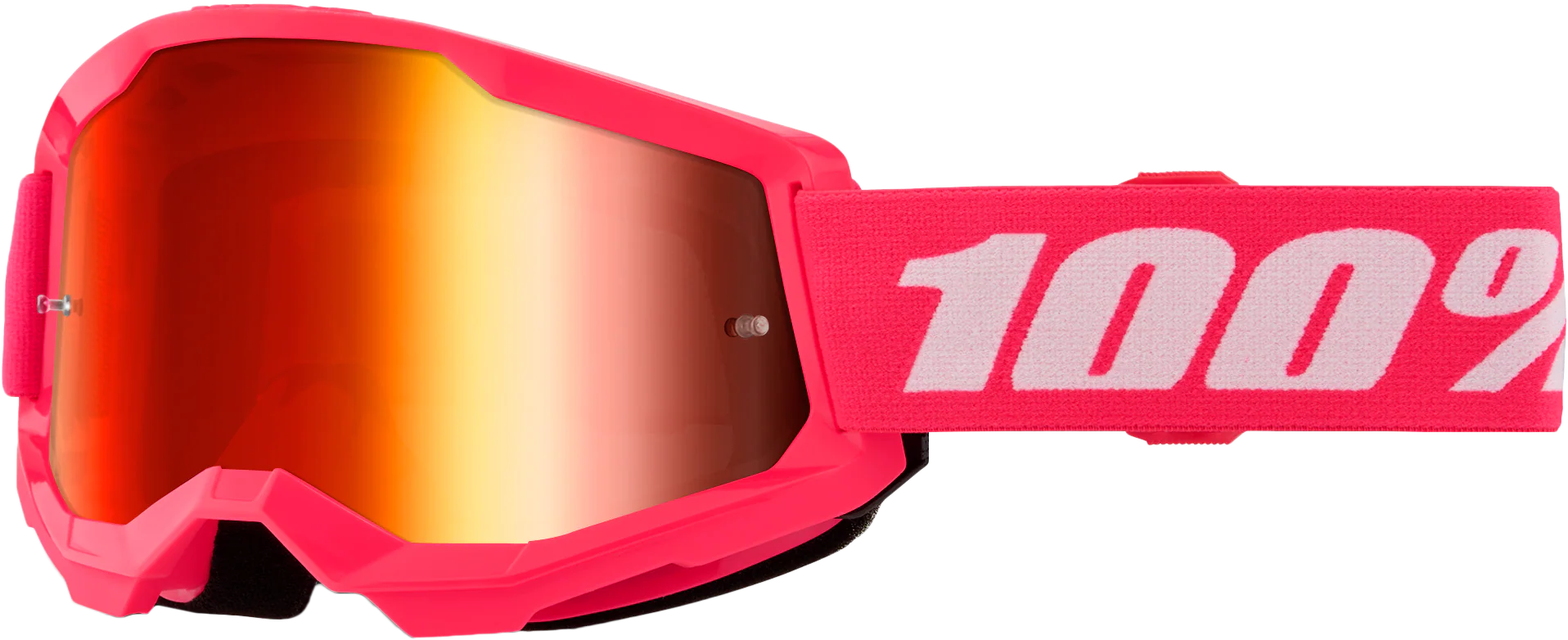 Strata 2 Goggle Pink Mirror Red Lens
