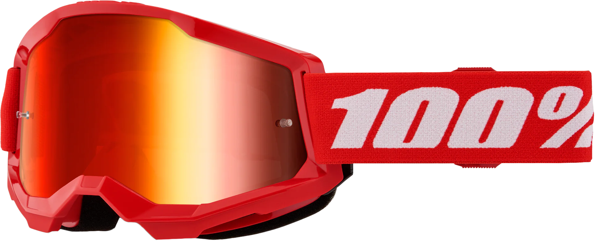 Strata 2 Goggle Red Mirror Red Lens