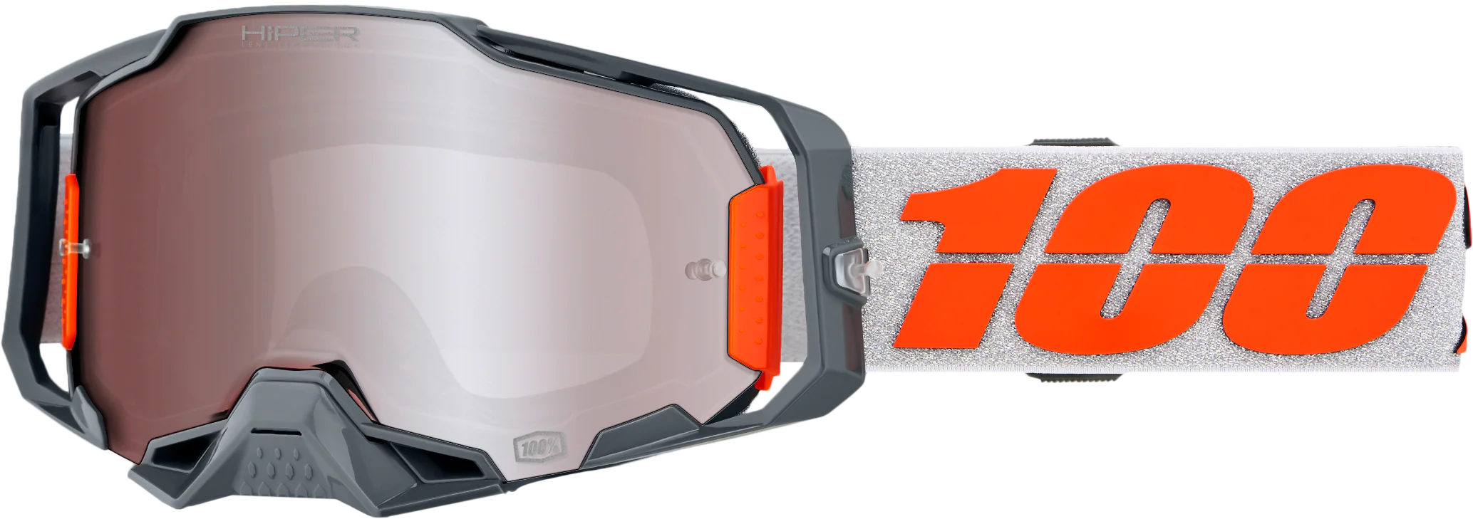 Armega Hiper Goggle Silver Mirror Silver Lens