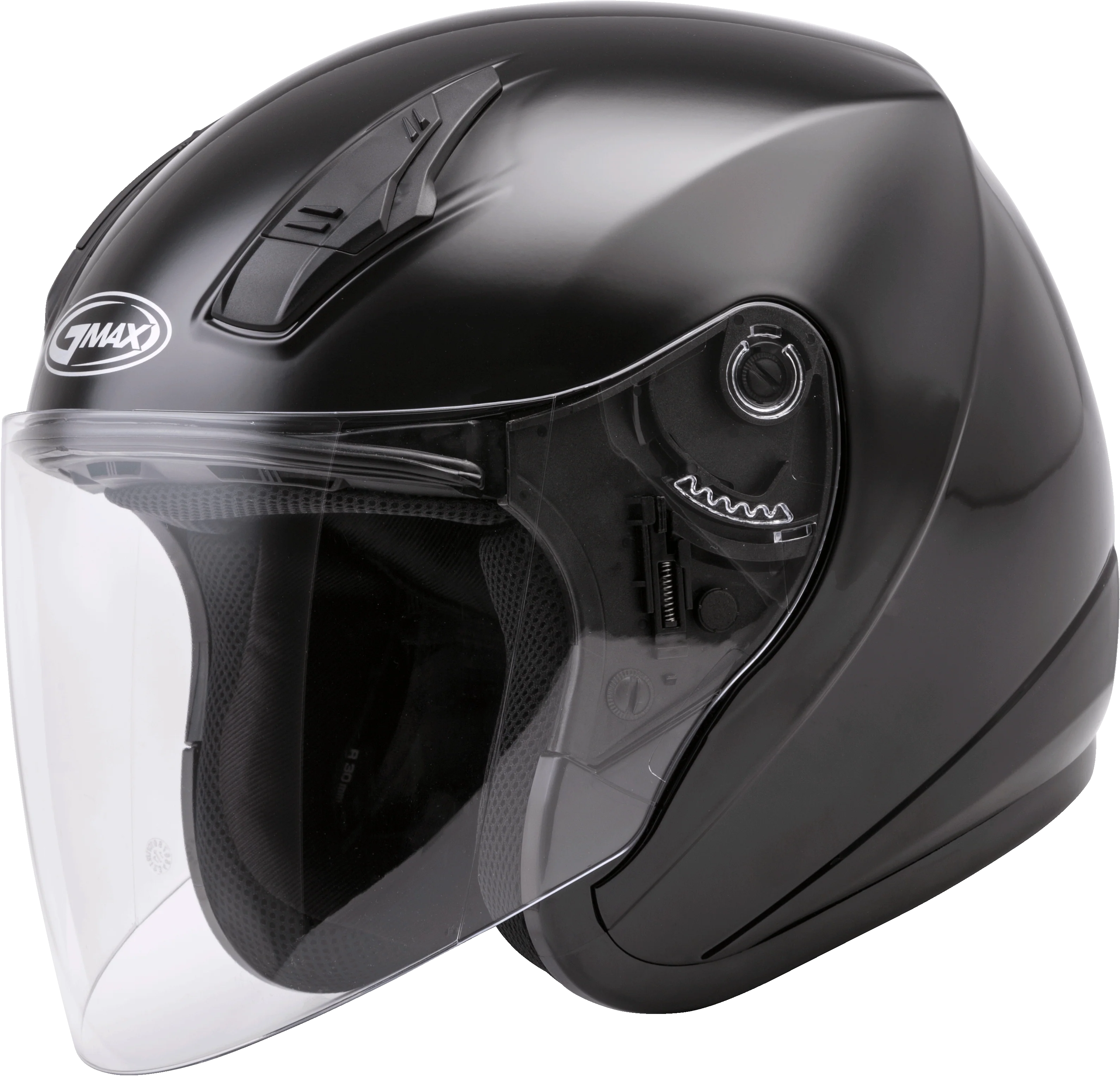 Of-17 Open-Face Helmet Black Sm