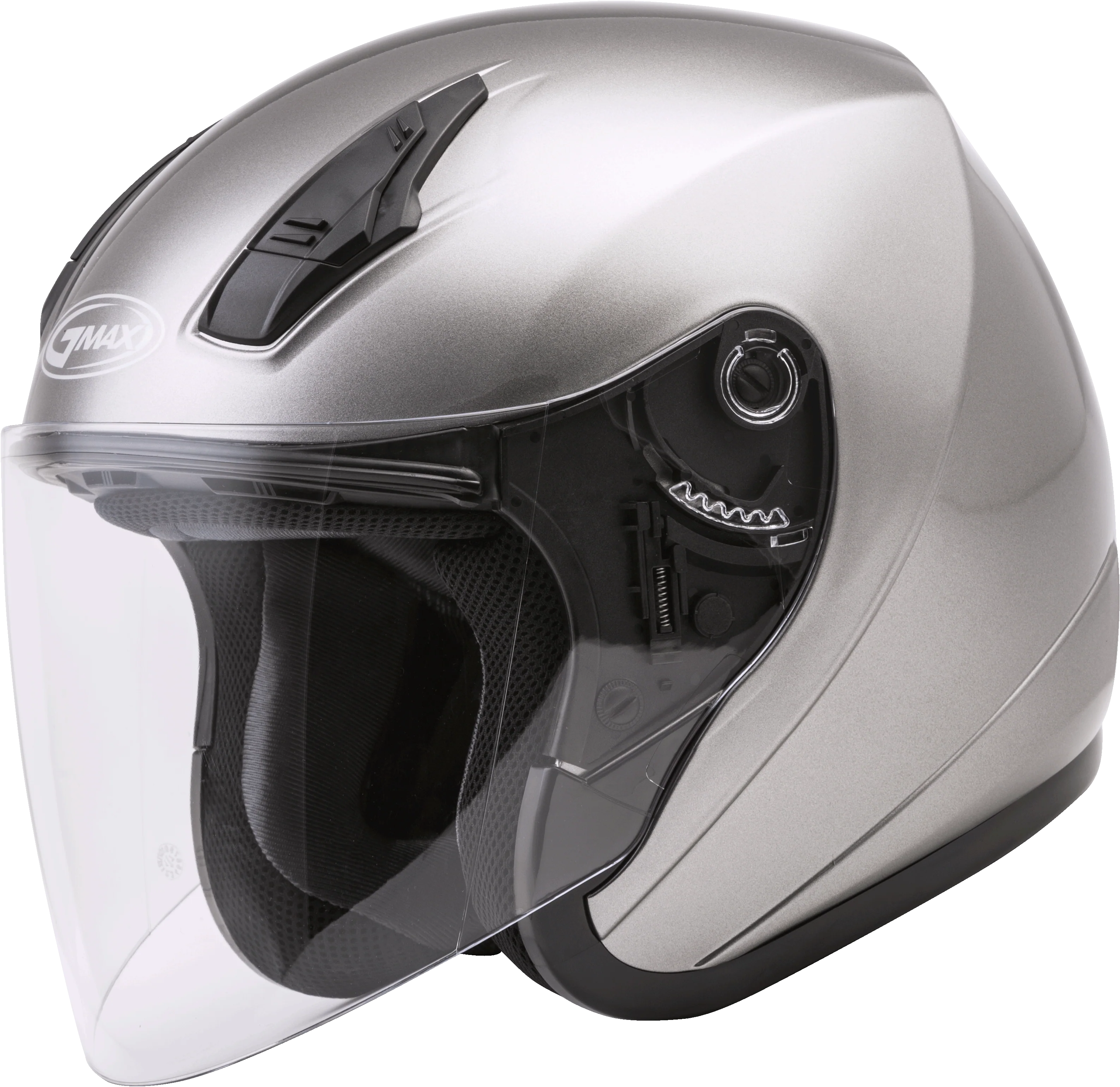 Of-17 Open-Face Helmet Titanium Sm