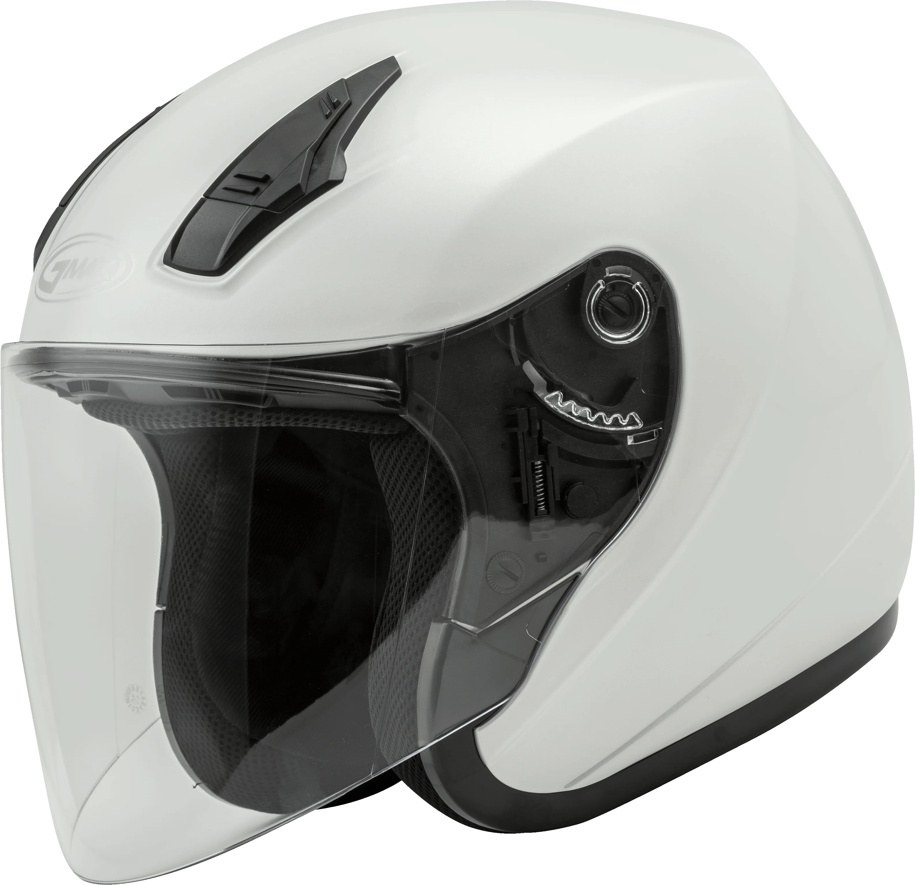 Of-17 Open-Face Helmet Pearl White Sm