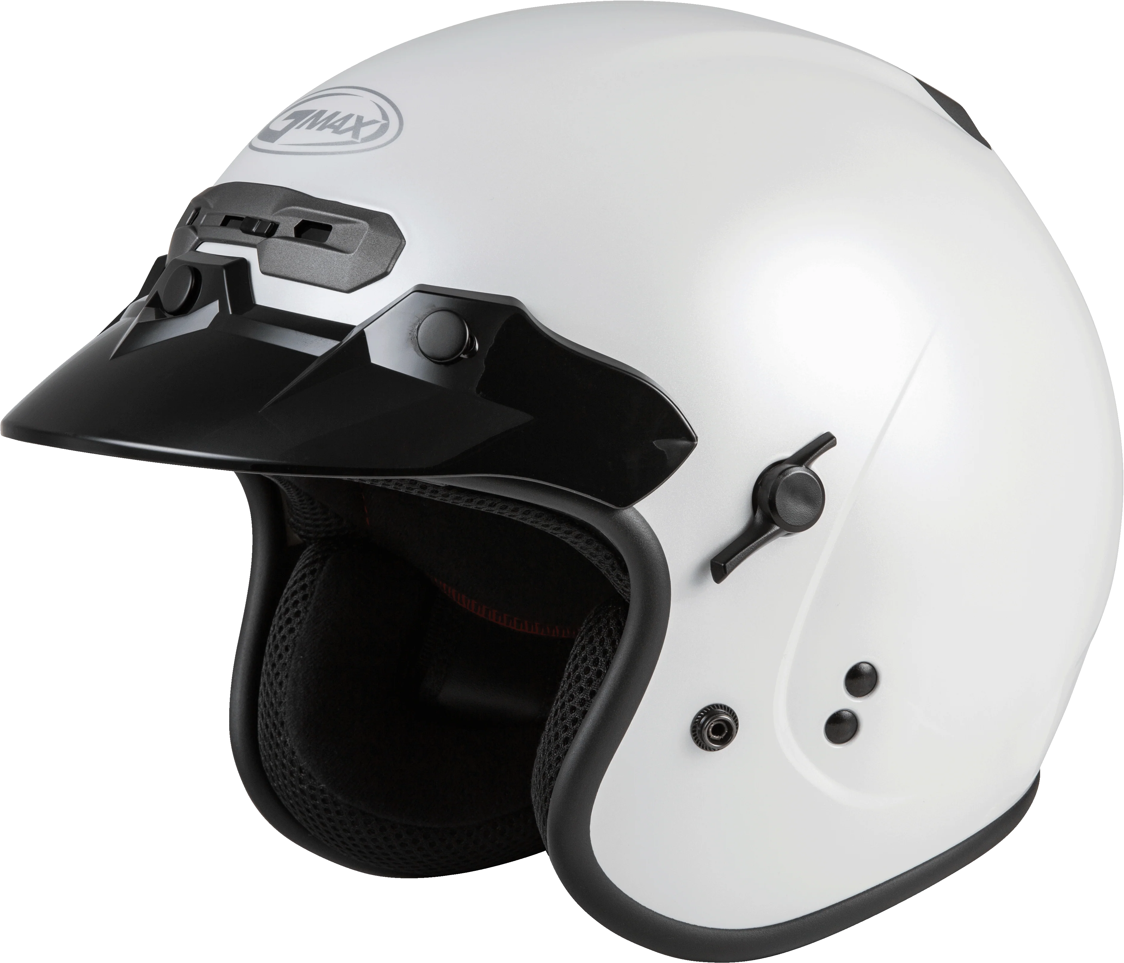 Gm-32 Open-Face Helmet Pearl White Md