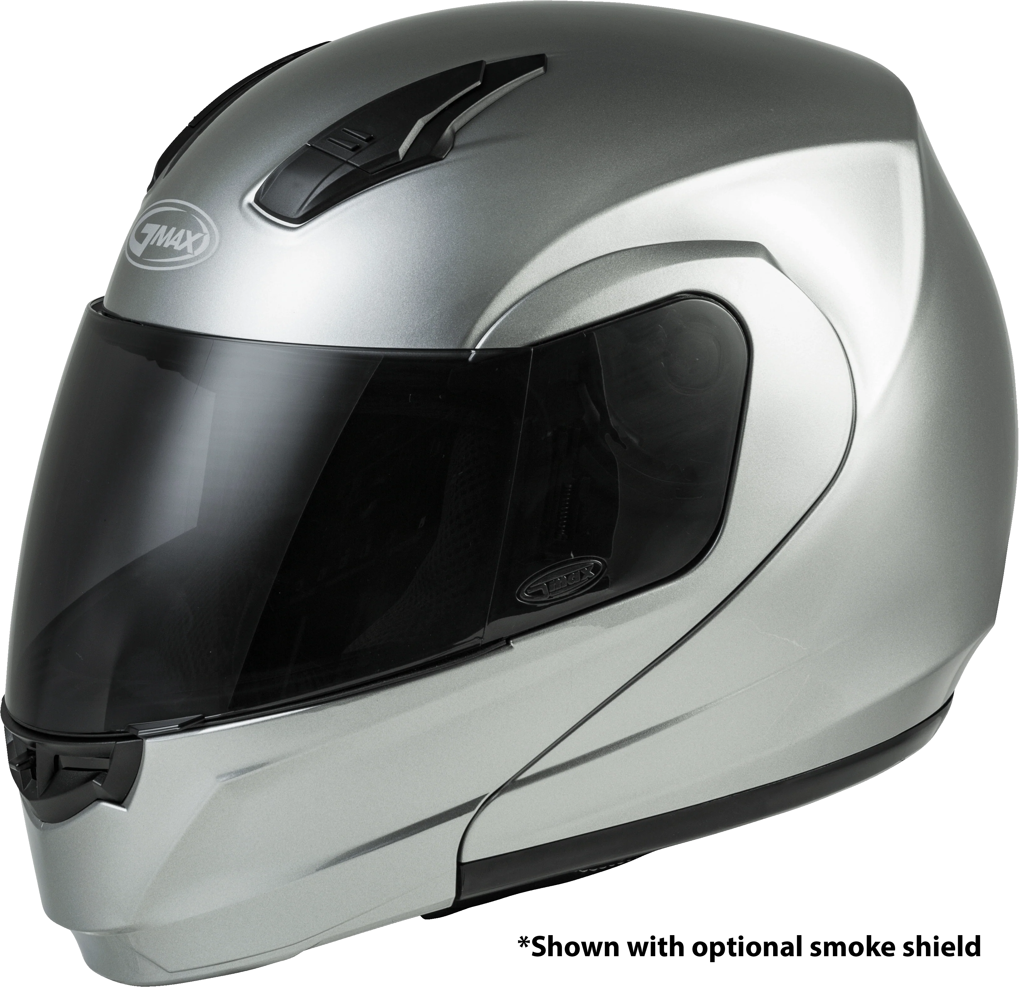 Md-04 Modular Helmet Metallic Silver Xs