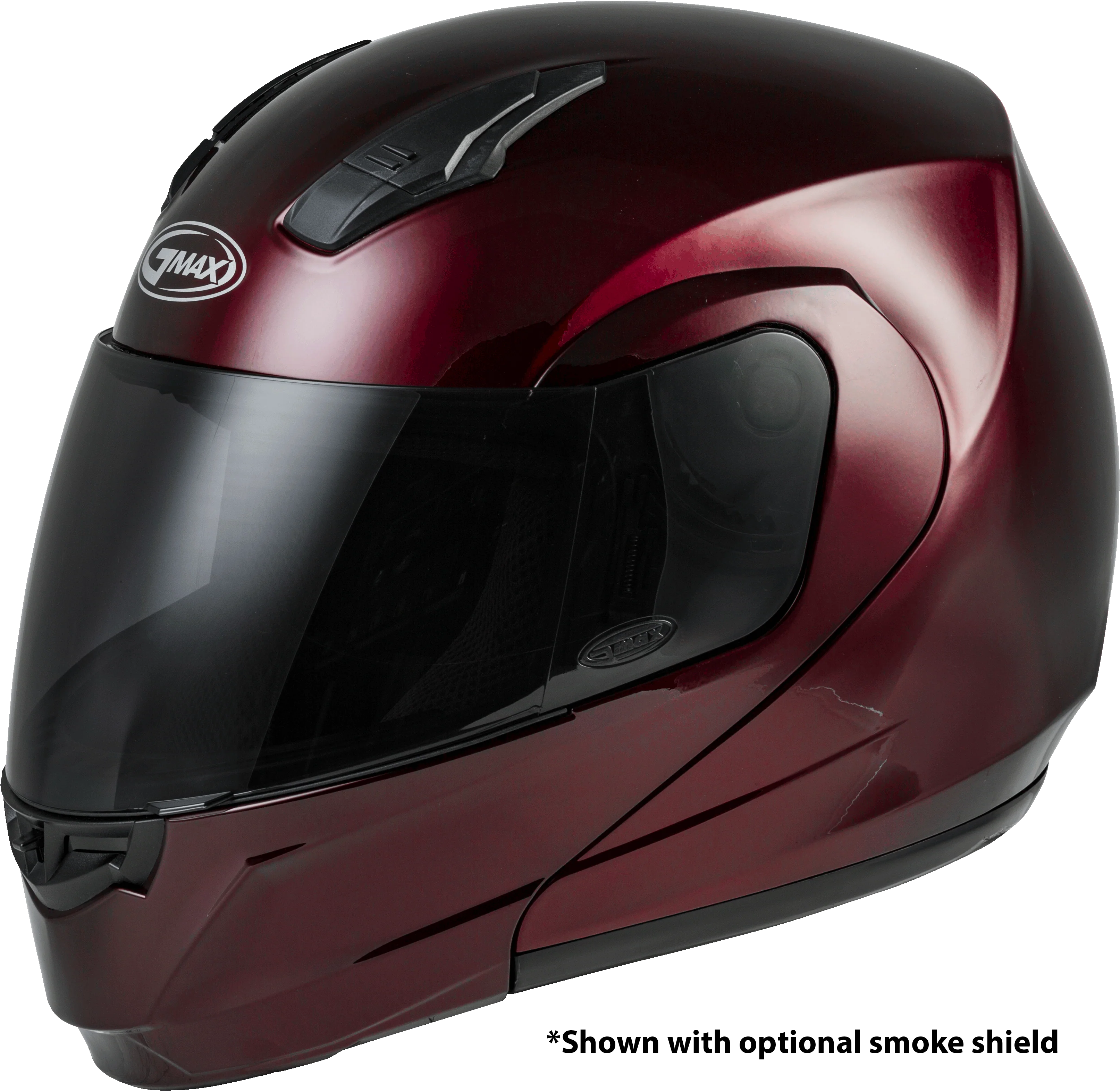 Md-04 Modular Helmet Wine Red 3x