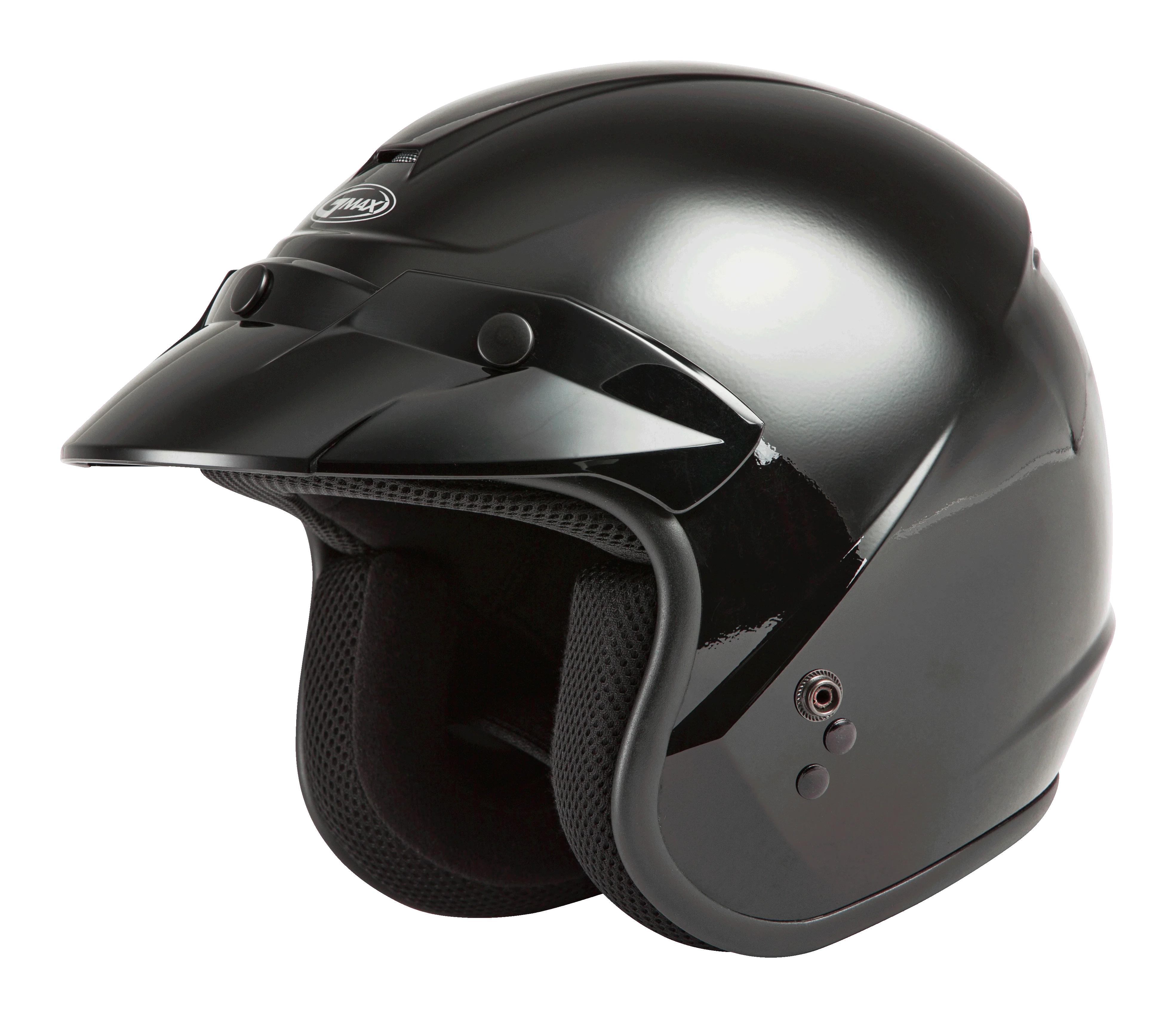 Of-2 Open-Face Helmet Black 2x
