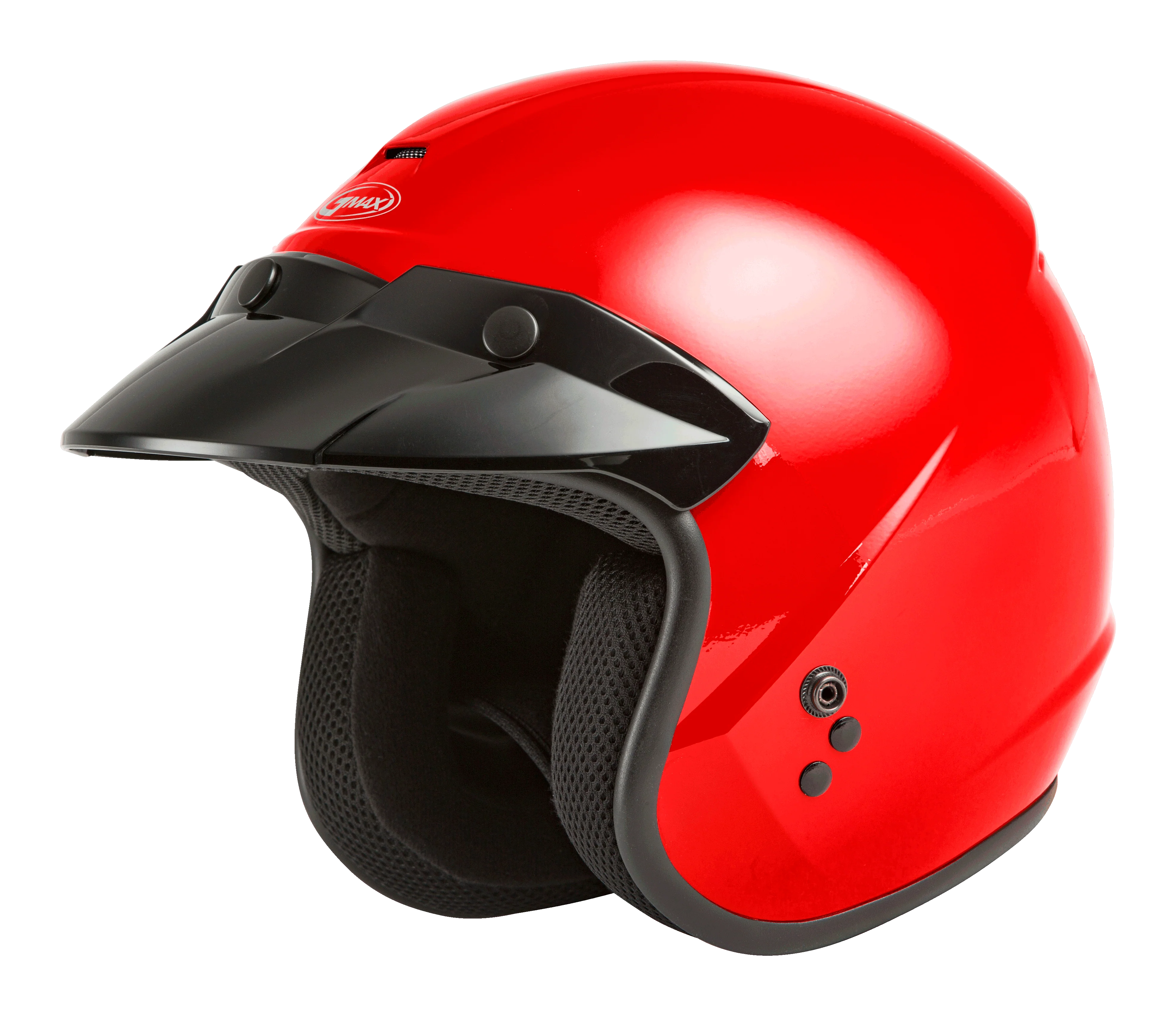 Of-2 Open-Face Helmet Red Xs