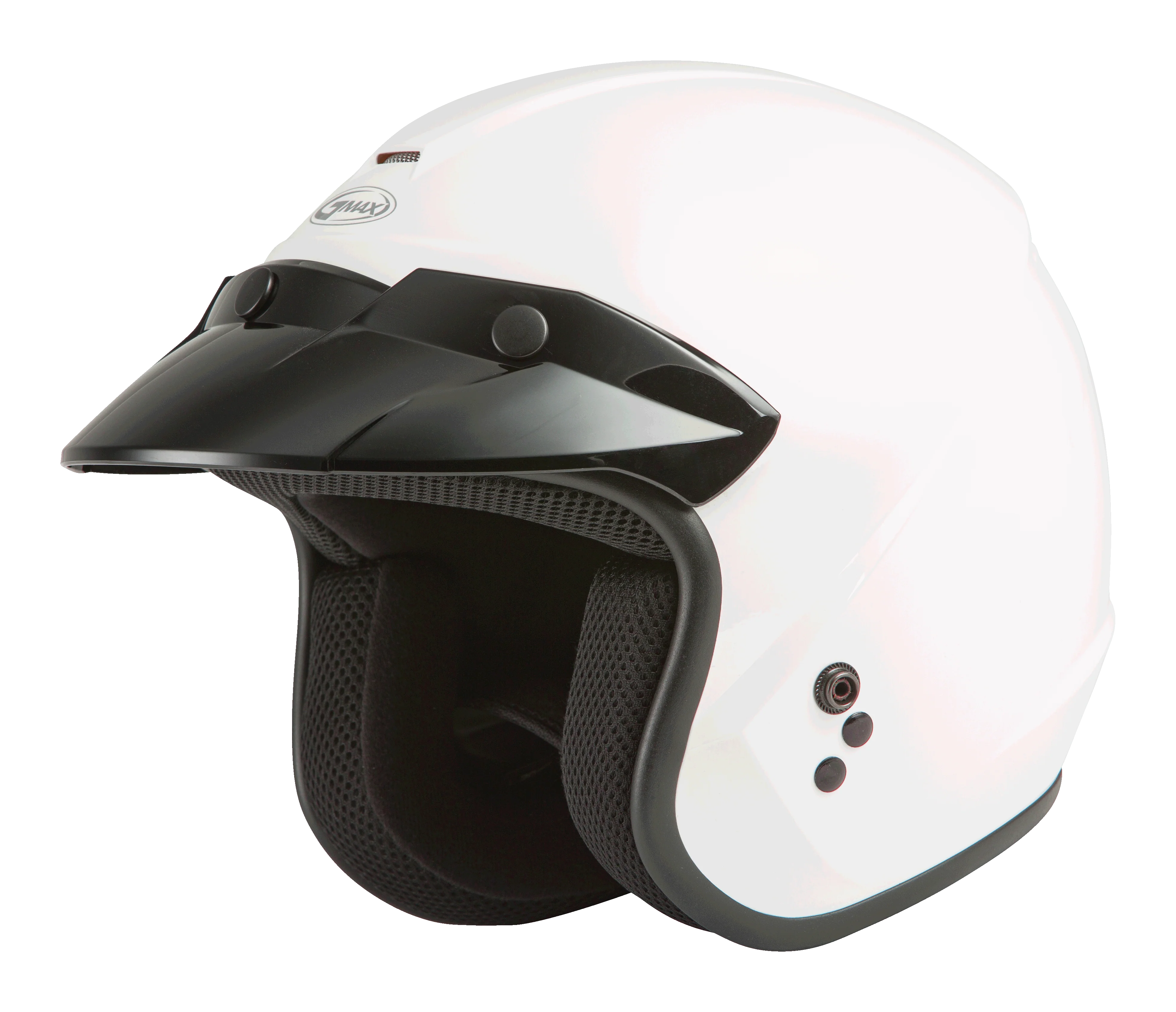 Of-2 Open-Face Helmet White Sm