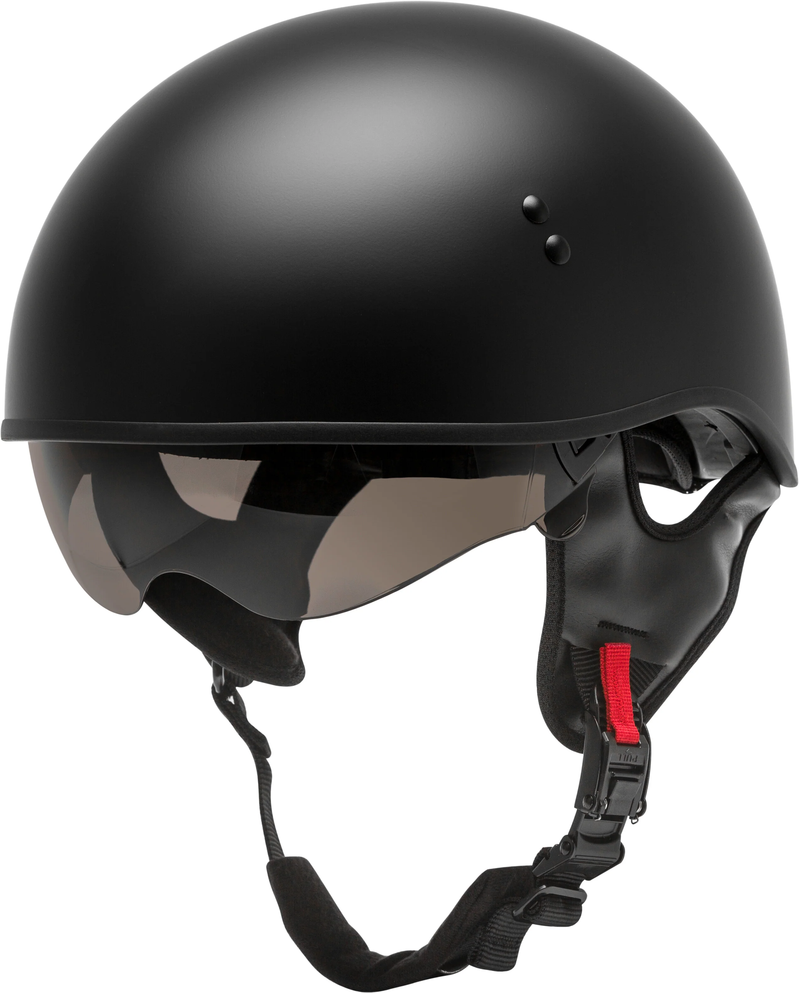Hh-65 Half Helmet Naked Matte Black 2x