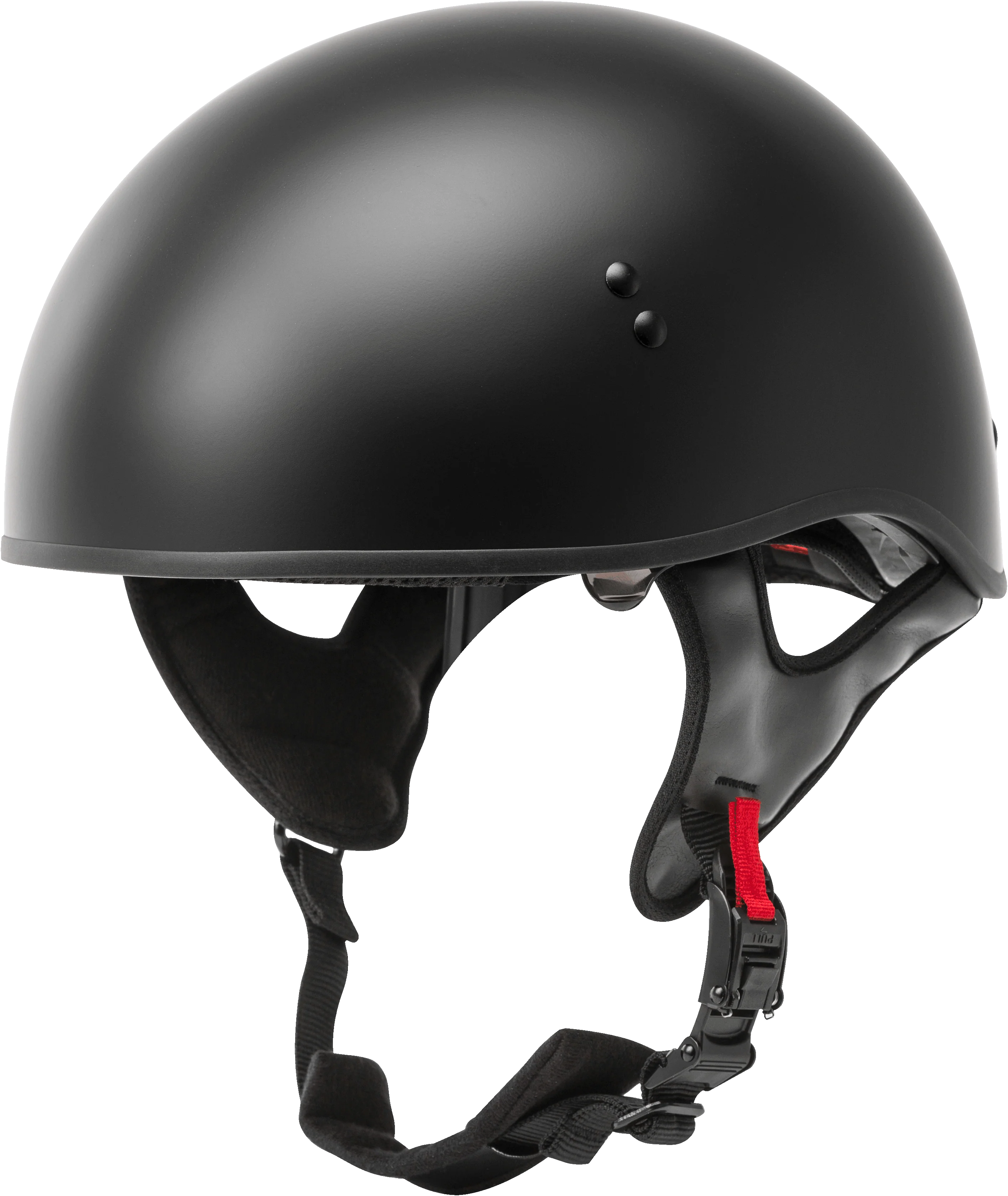 Hh-65 Half Helmet Naked Matte Black Xs