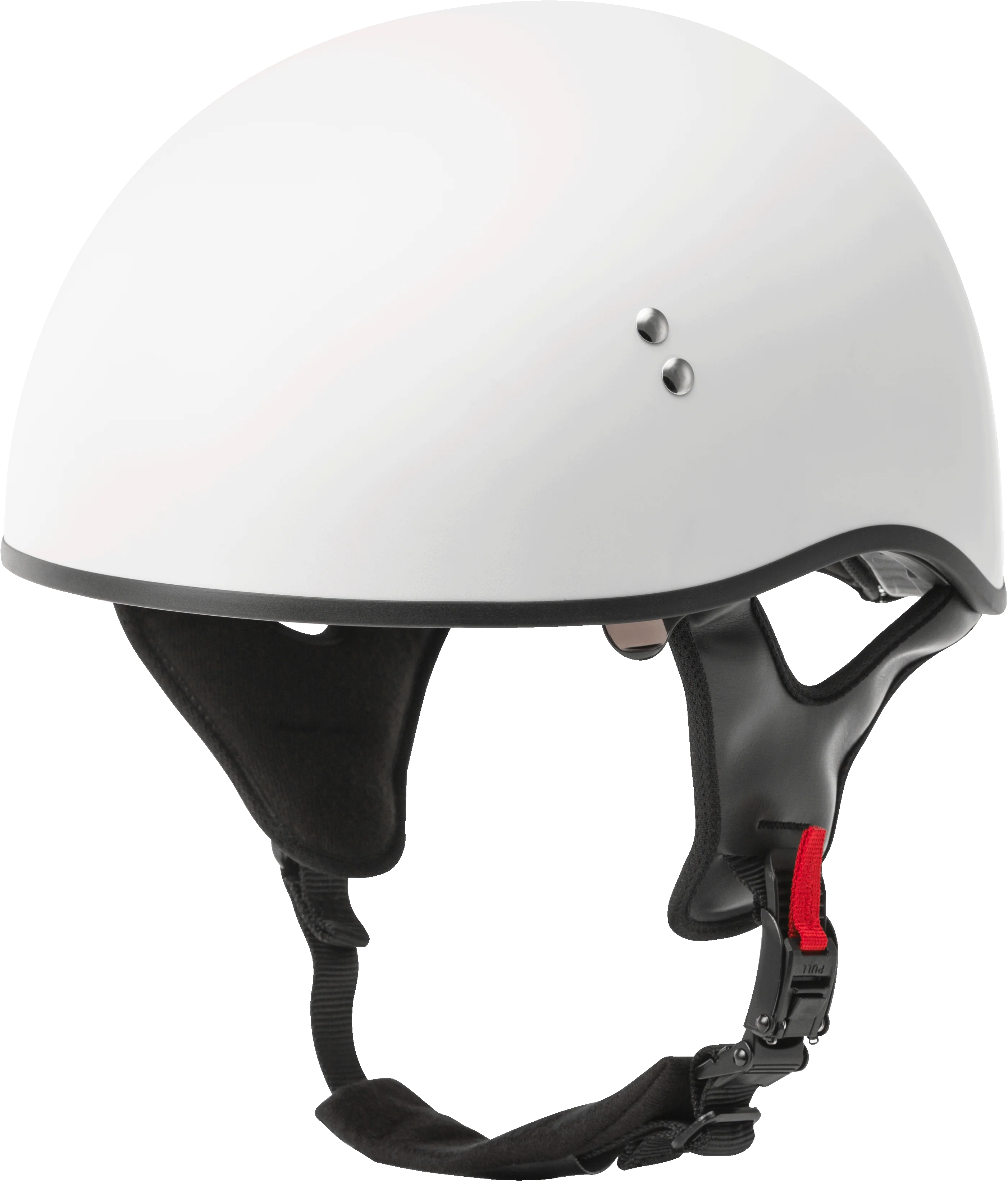 Hh-65 Half Helmet Naked Matte White 2x