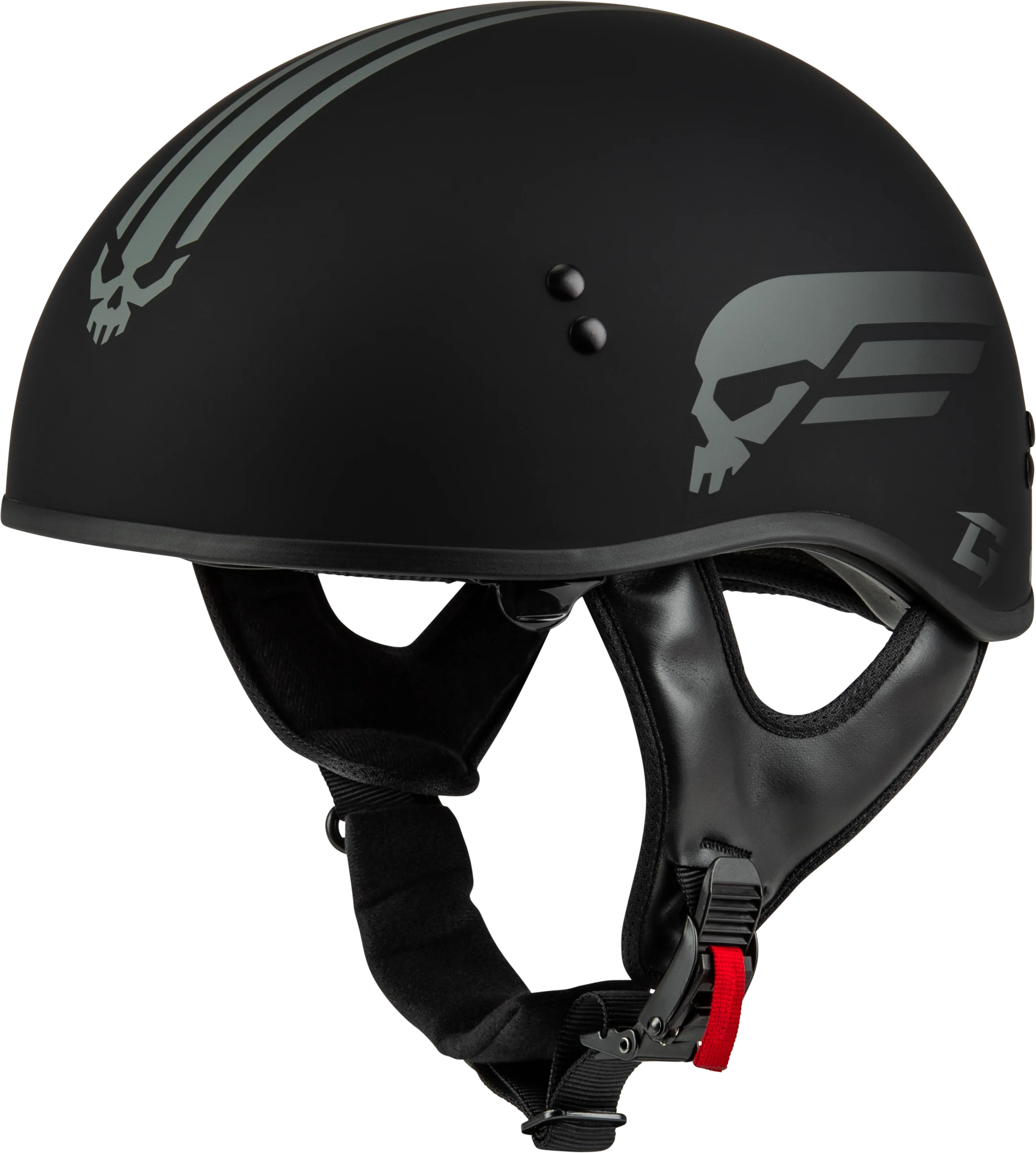 Hh-65 Retribution Helmet Matte Black/Silver Md