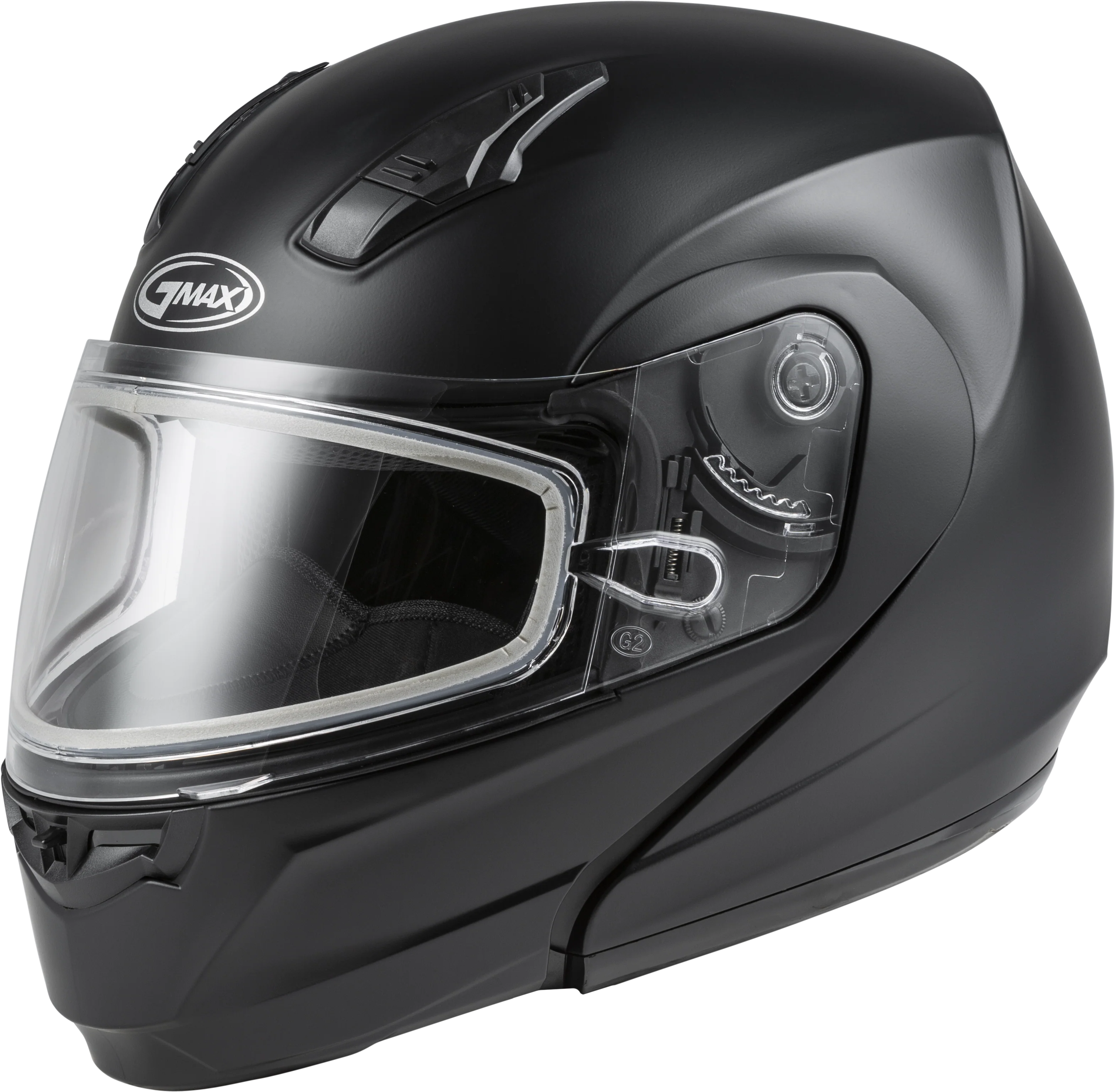 Md-04s Modular Snow Helmet Matte Black Lg