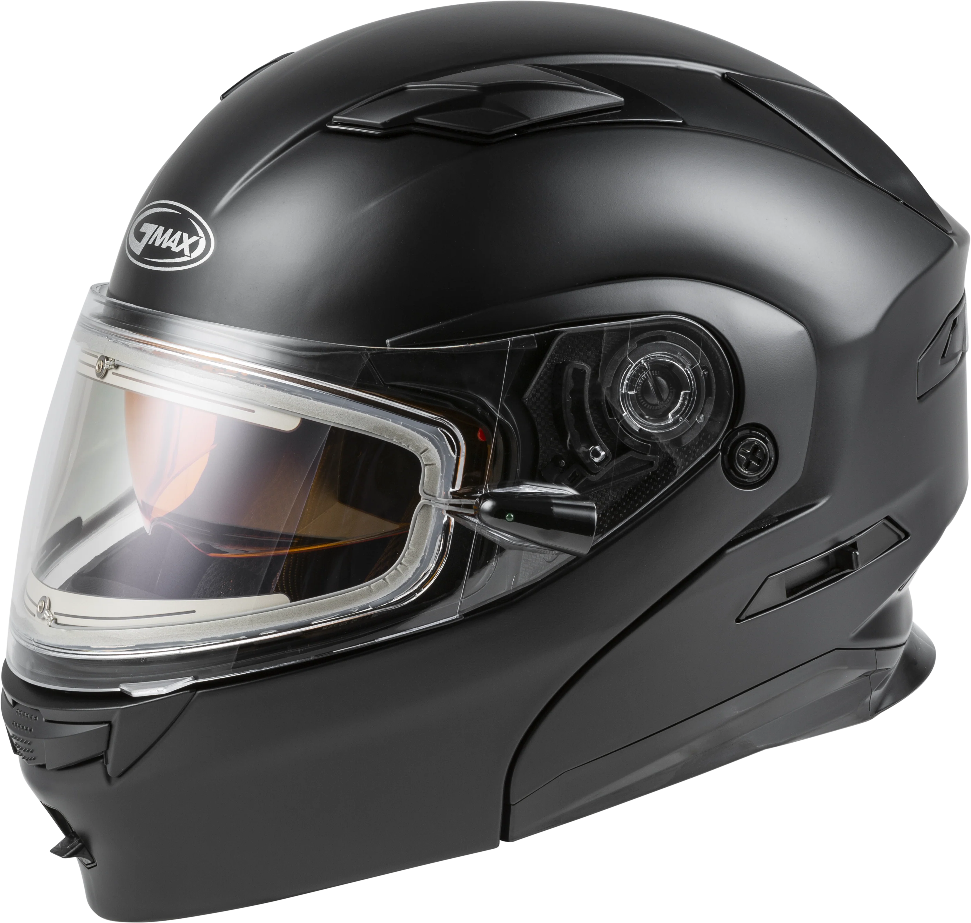 Md-01s Modular Snow Helmet W/Electric Shield Matte Blk Md
