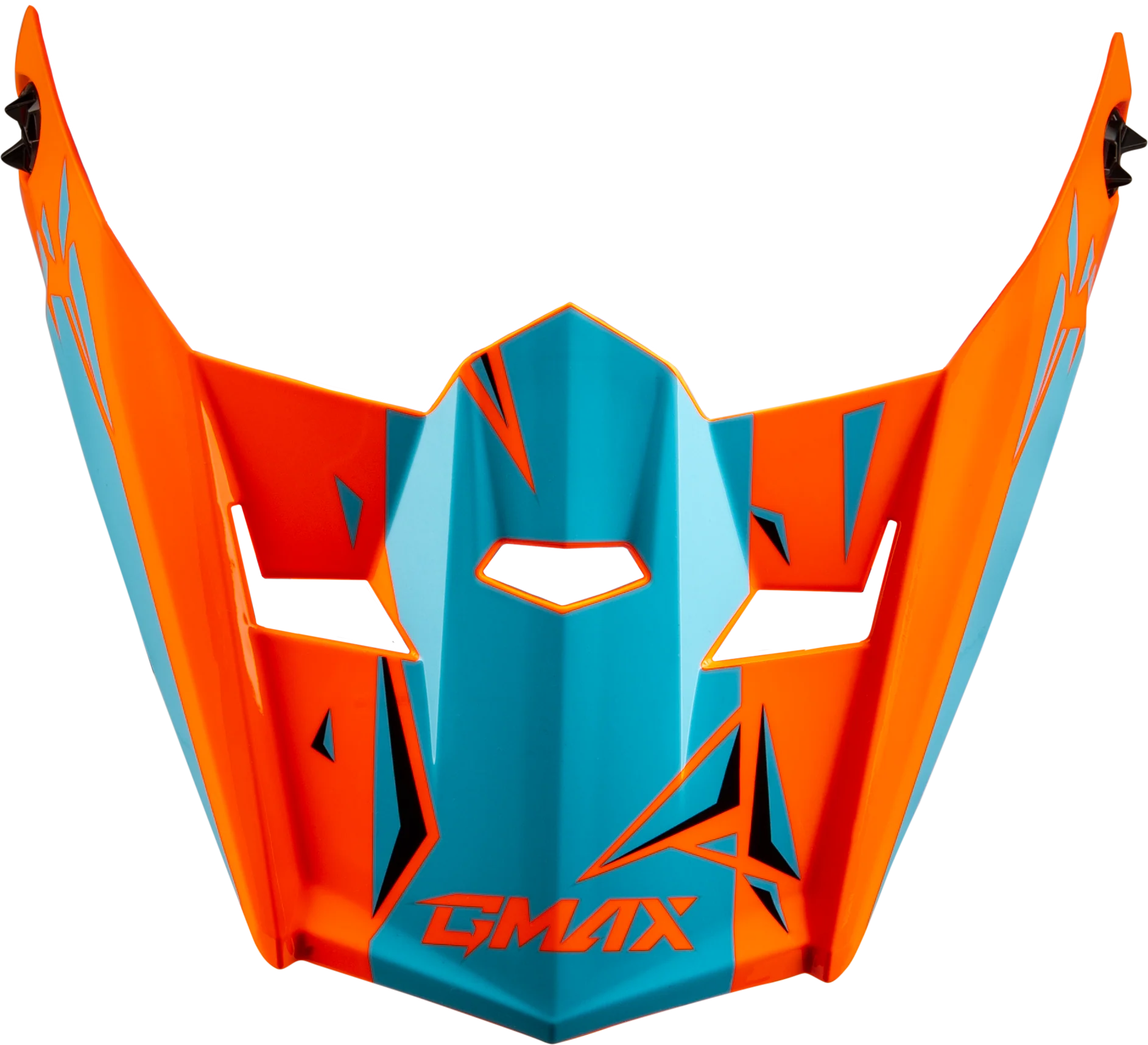 Youth Mx-46y Unstable Visor Hi Vis Orange/Blue Ys-Yl