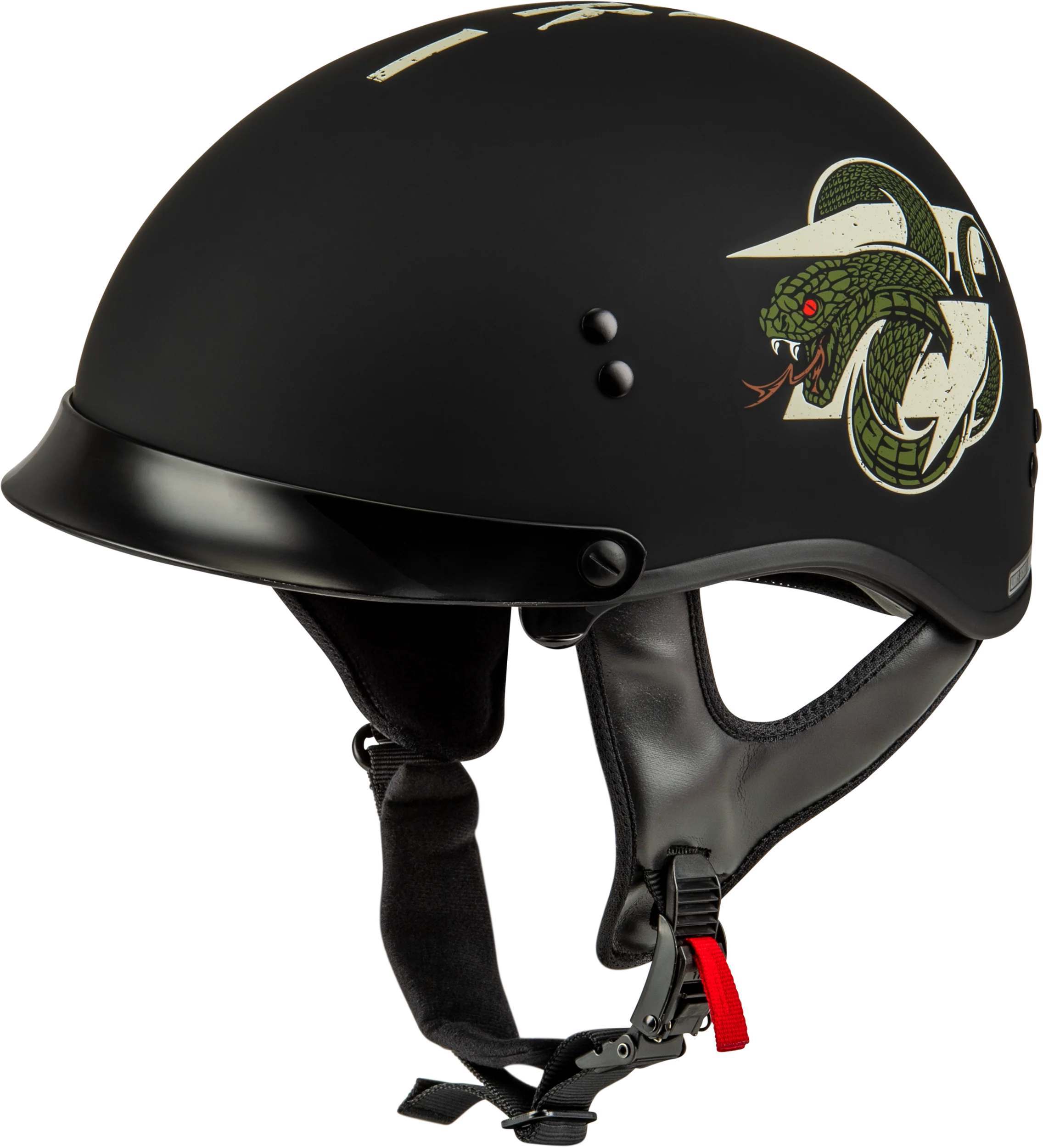 Hh-65 Drk1 Helmet W/ Peak Matte Black/Bone Lg