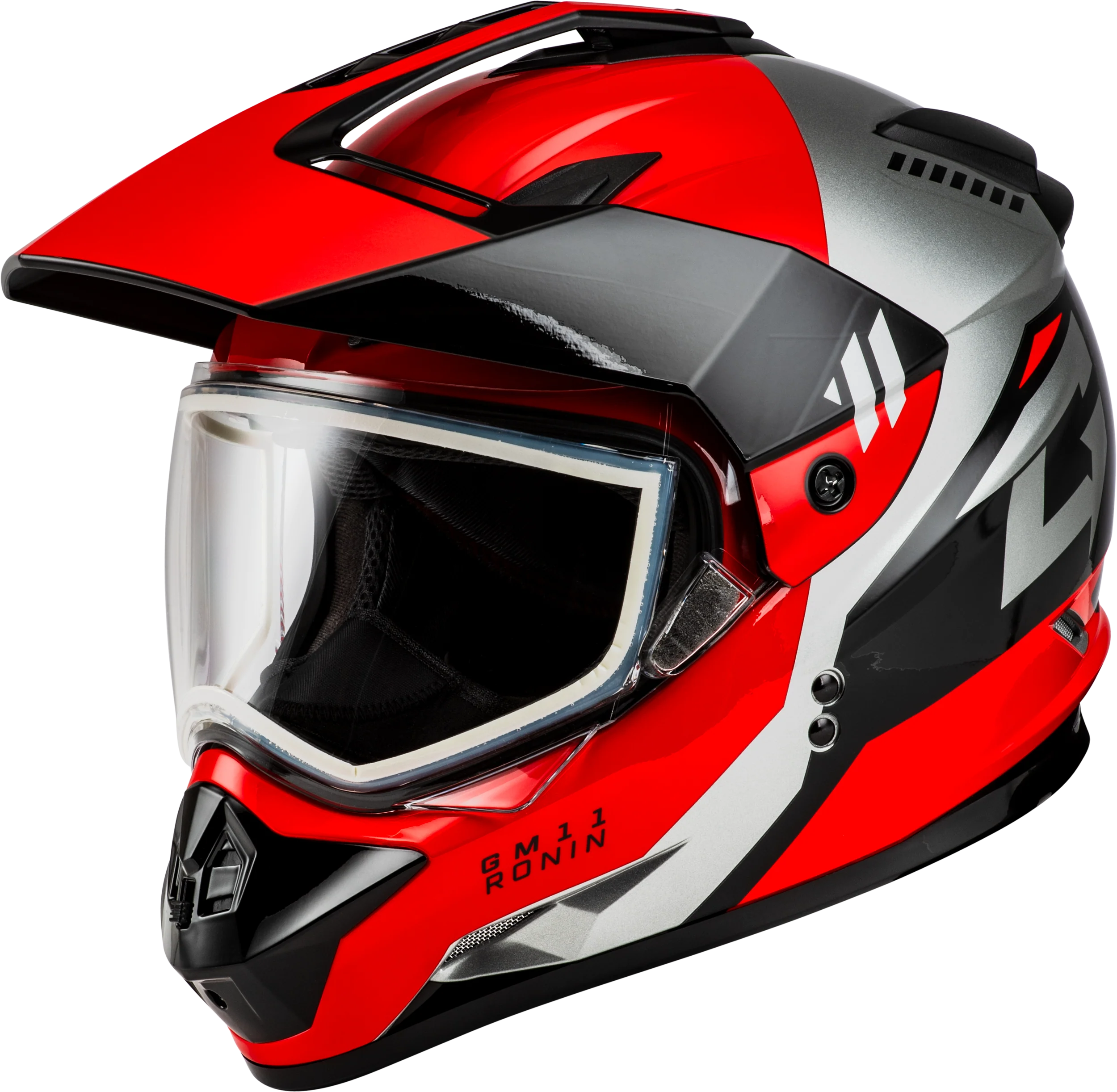 Gm-11 Ronin Helmet Black/Red Xl