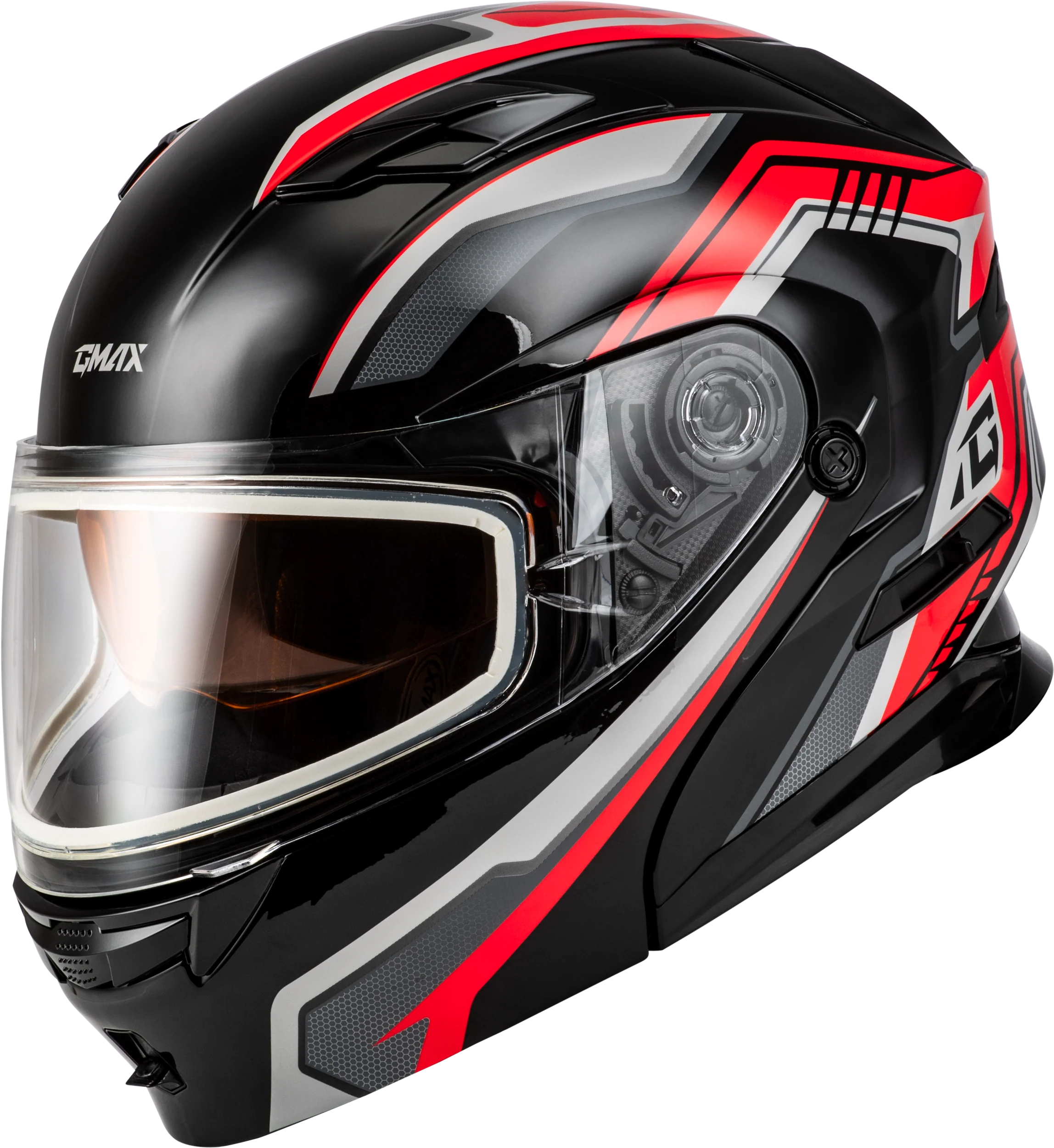 Md-01s Transistor Snow Helmet Black/Red Md