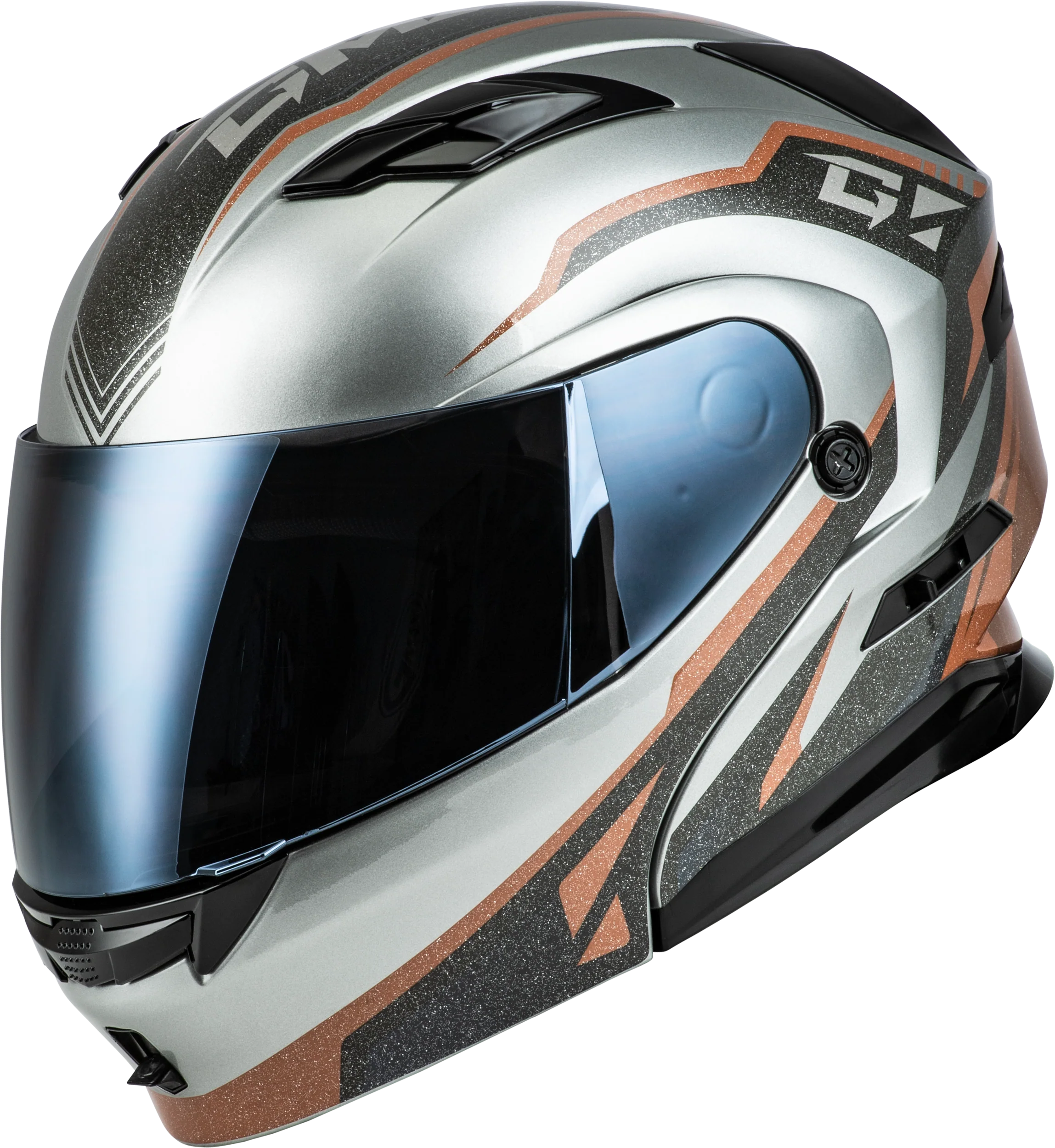 Md-01 Volta Helmet Grey/Black/Copper Metallic 2x