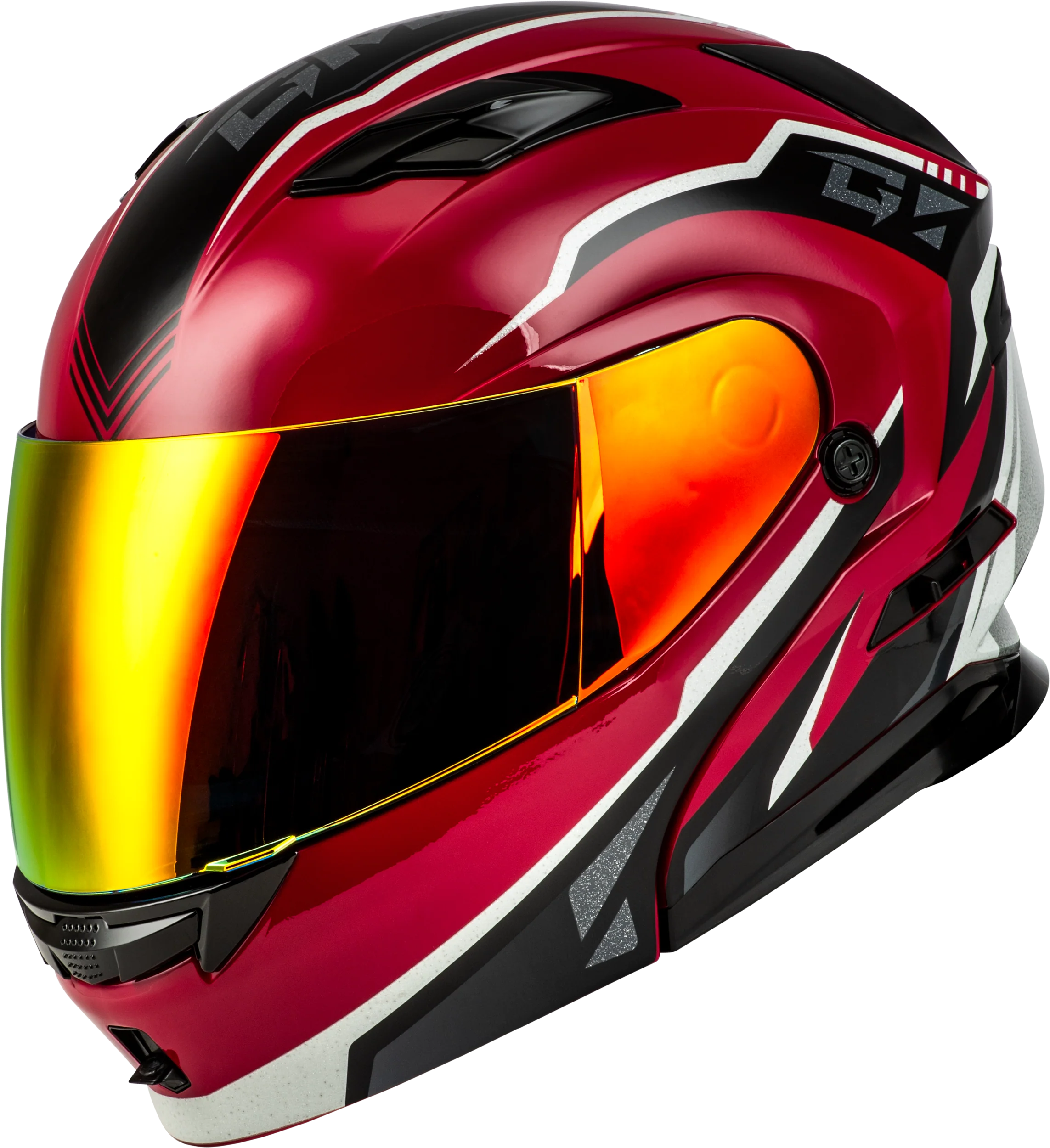 Md-01 Volta Helmet Red Metallic Sm