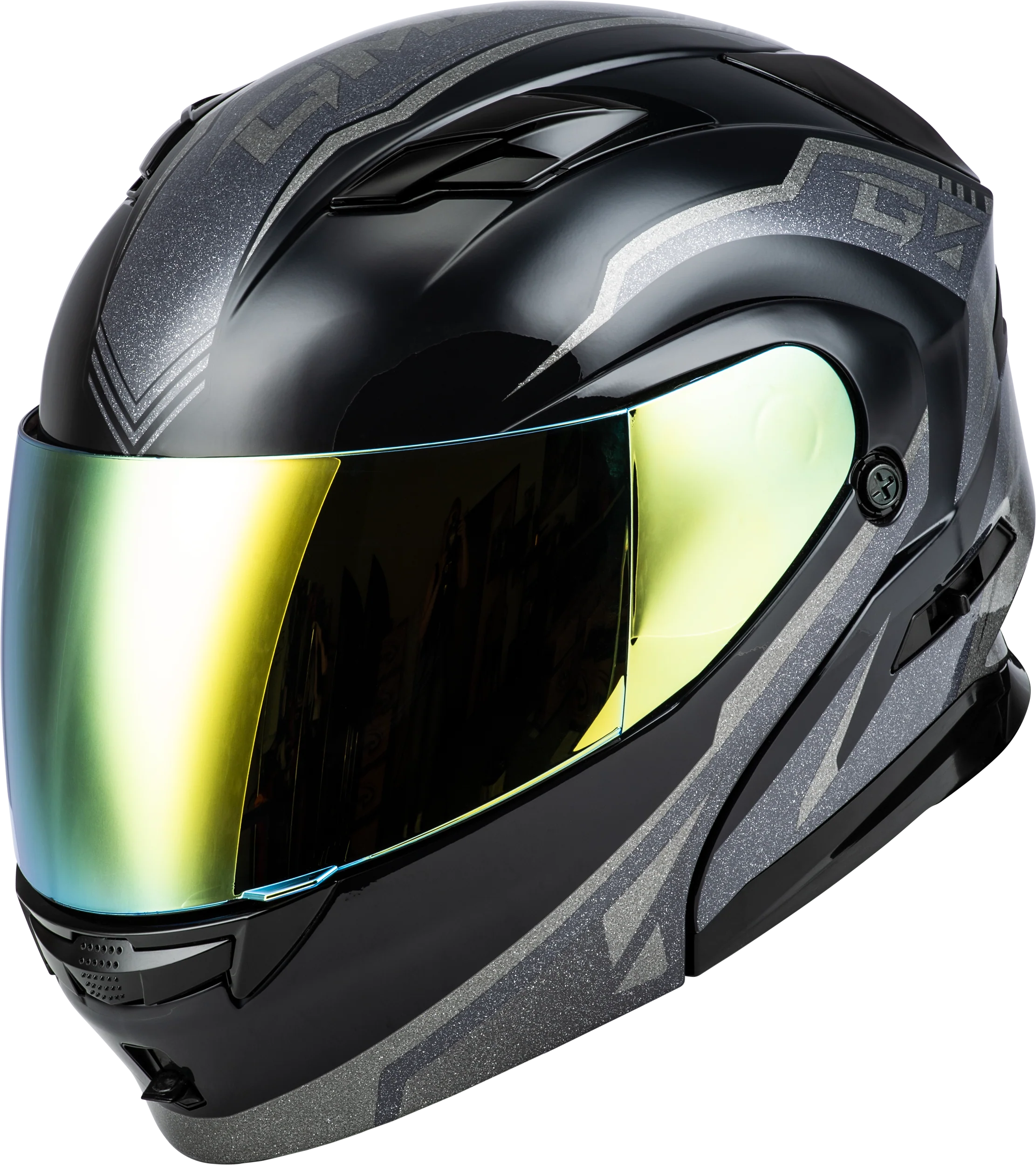 Md-01 Volta Helmet Grey/Silver Metallic Xs
