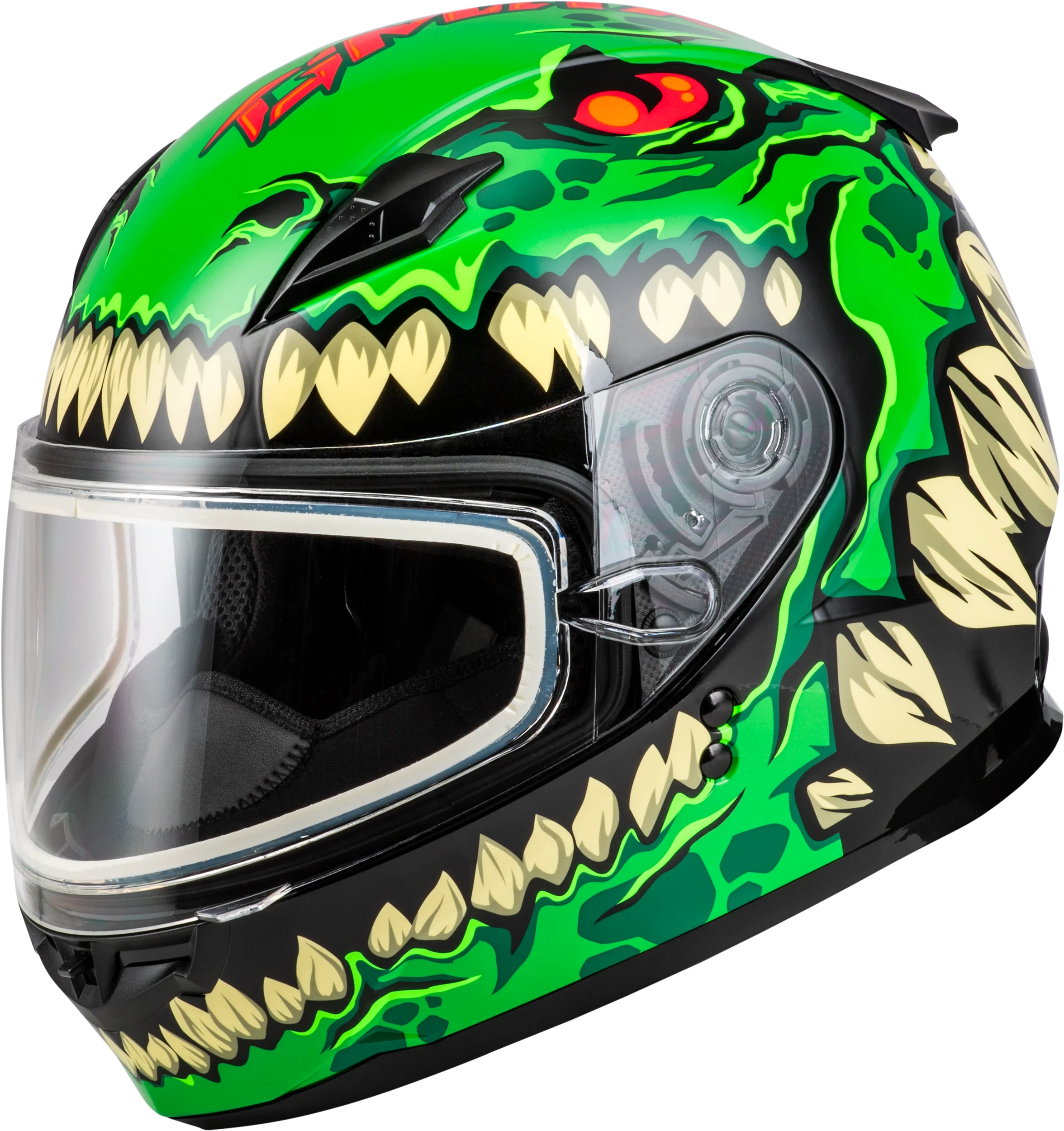 Youth Gm-49y Drax Snow Helmet Green Ym