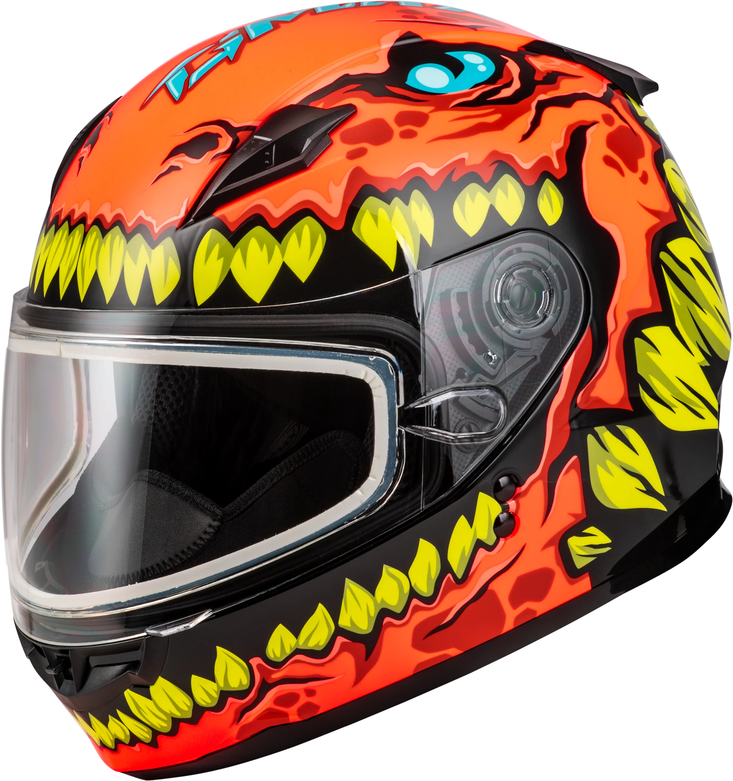 Youth Gm-49y Drax Snow Helmet Orange Ys