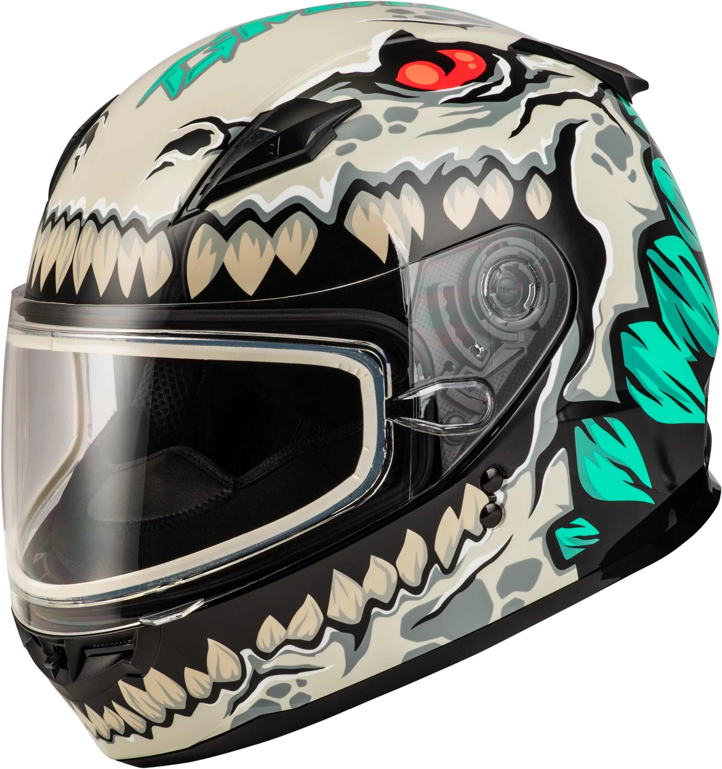 Youth Gm-49y Drax Snow Helmet Silver Ys