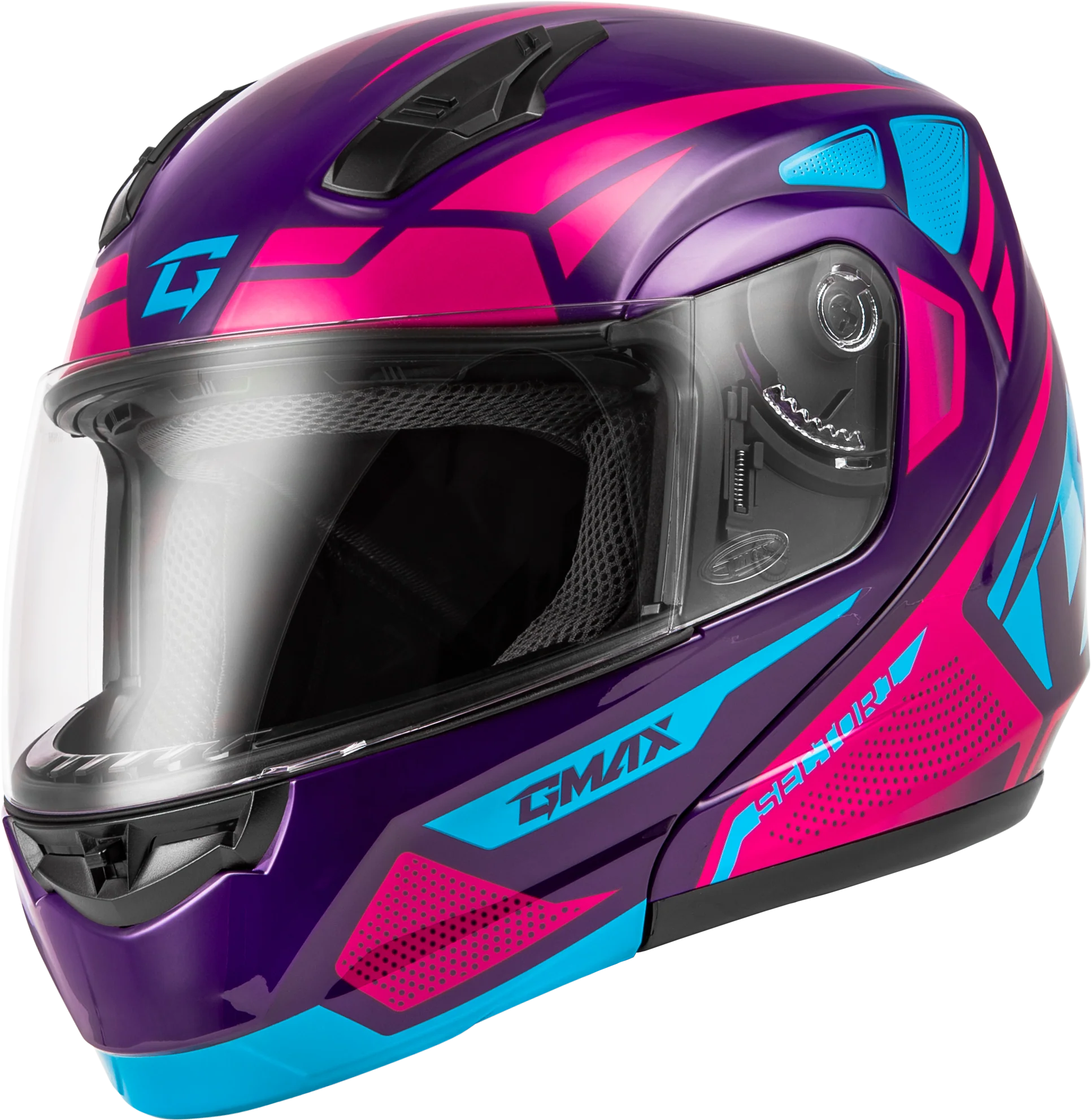 Md-04 Sector Helmet Violet/Pink Xl