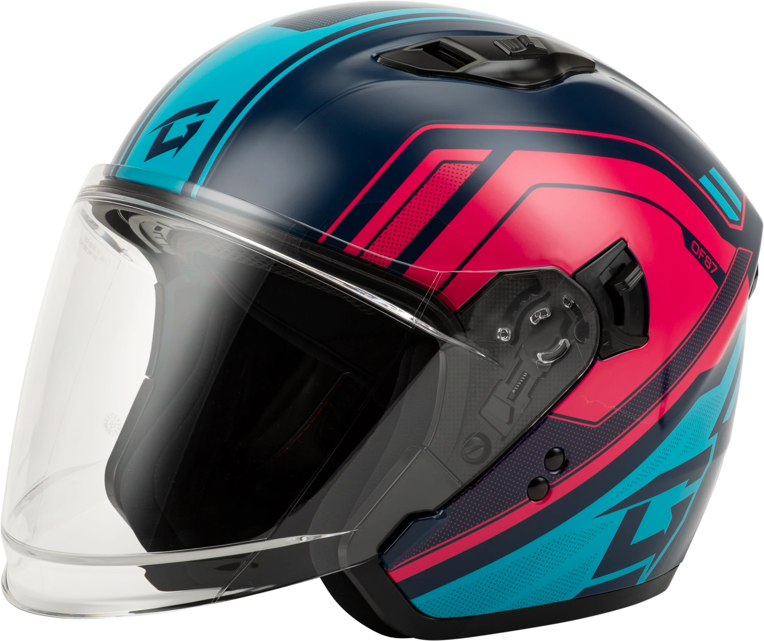 Of-87 Duke Helmet Blue/Red Xs