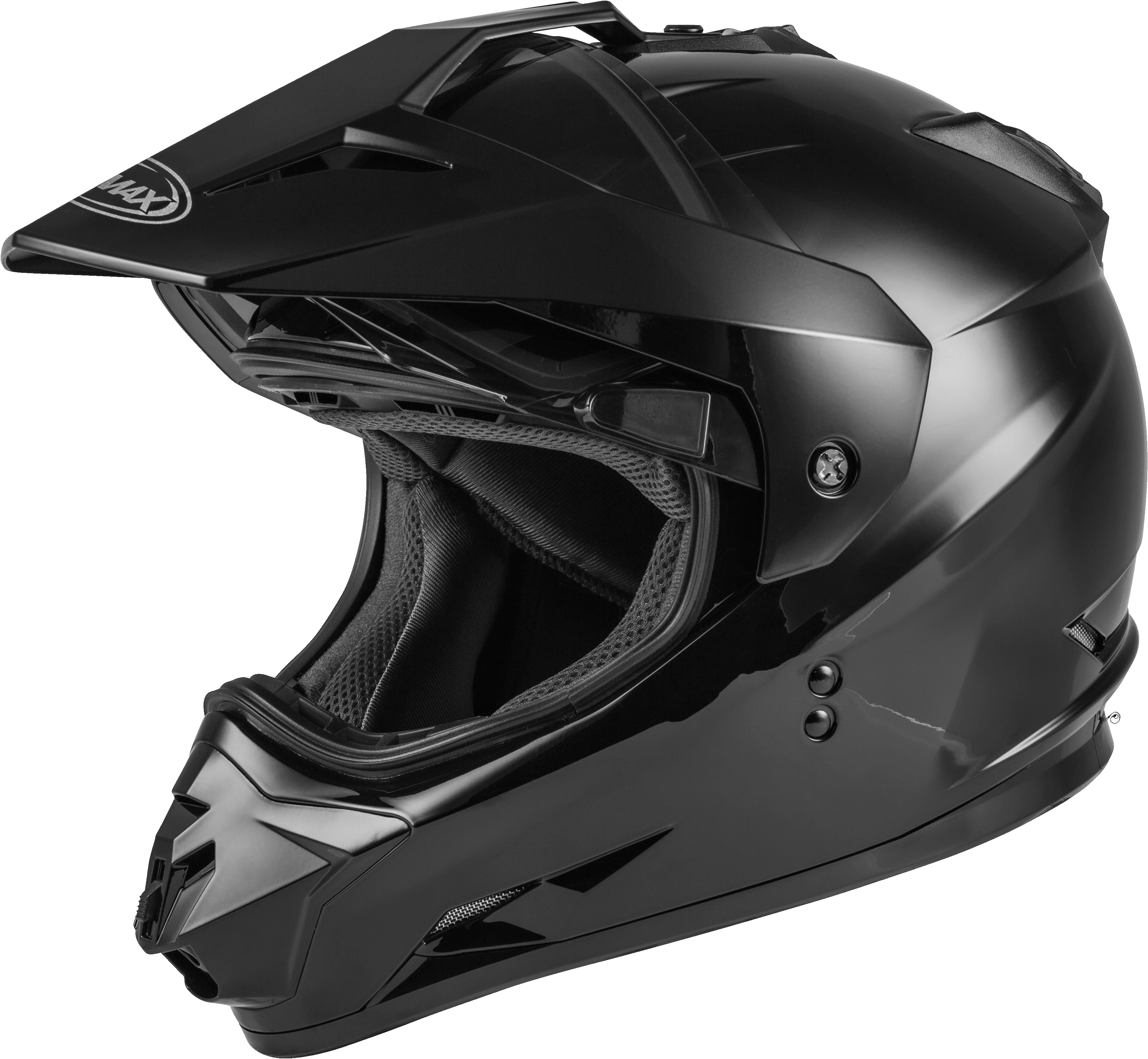 Gm-11 Dual Sport Helmet Black  Xs