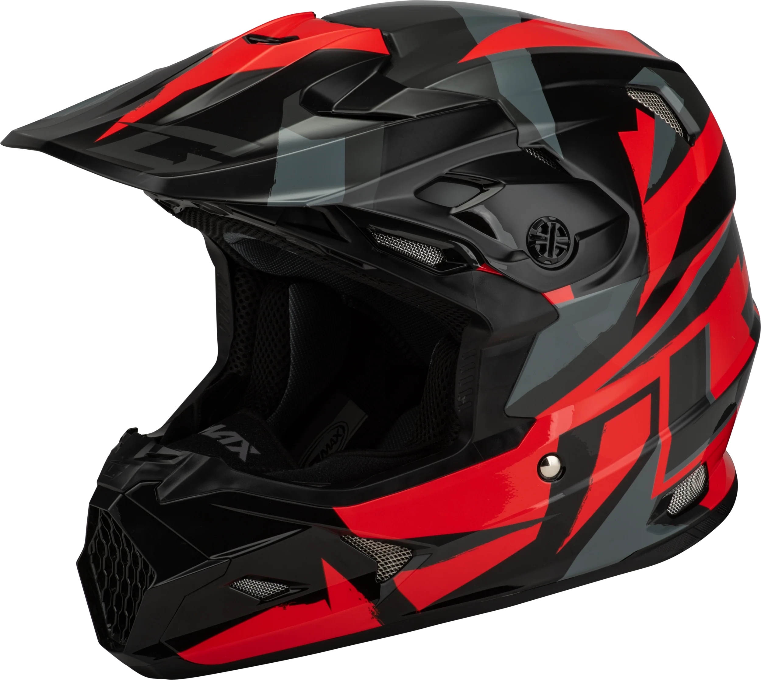 Mx-96s Splinter Helmet Black/Red 2x