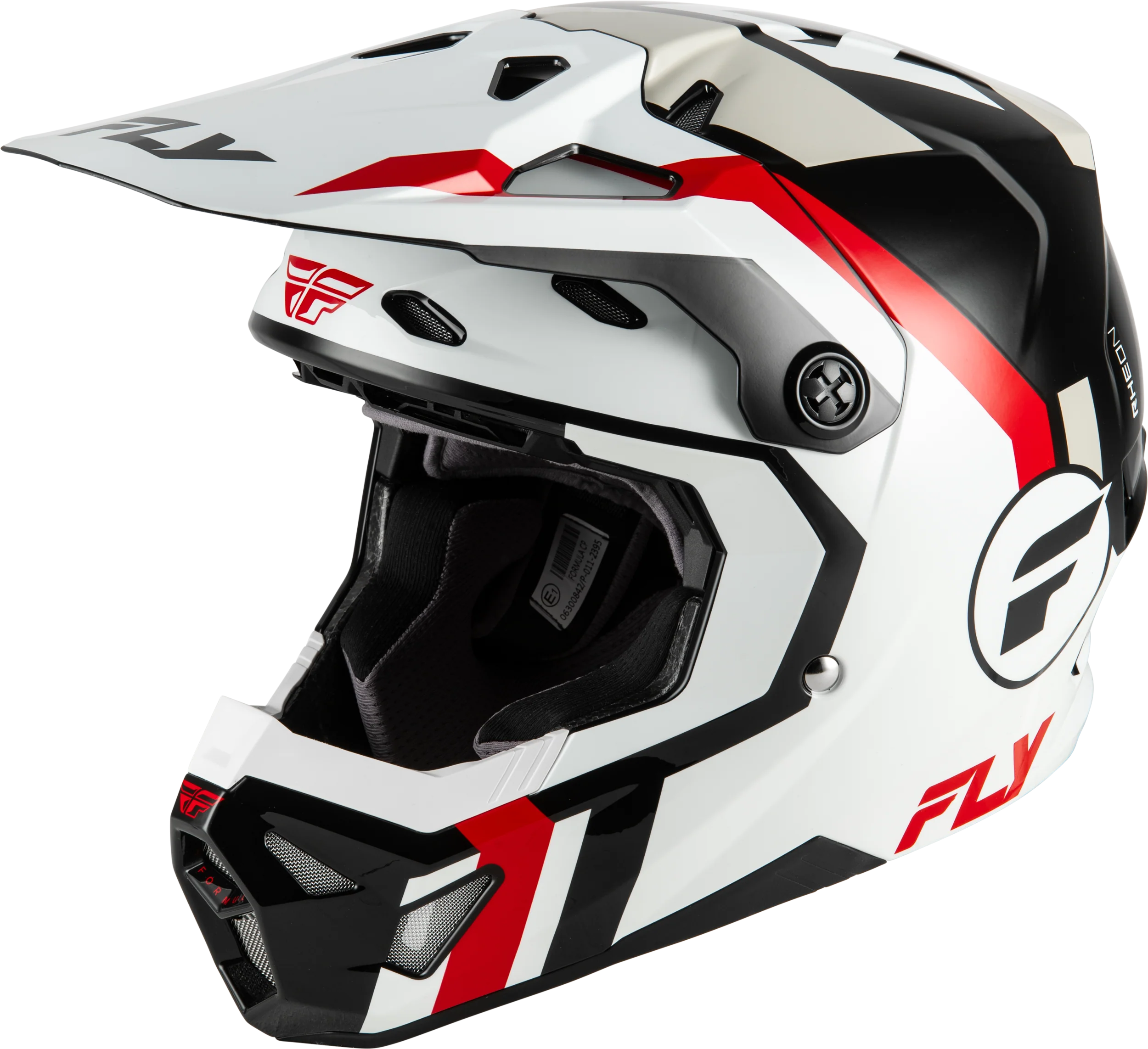 Formula Cp Seal Helmet White/Black/Red 2x