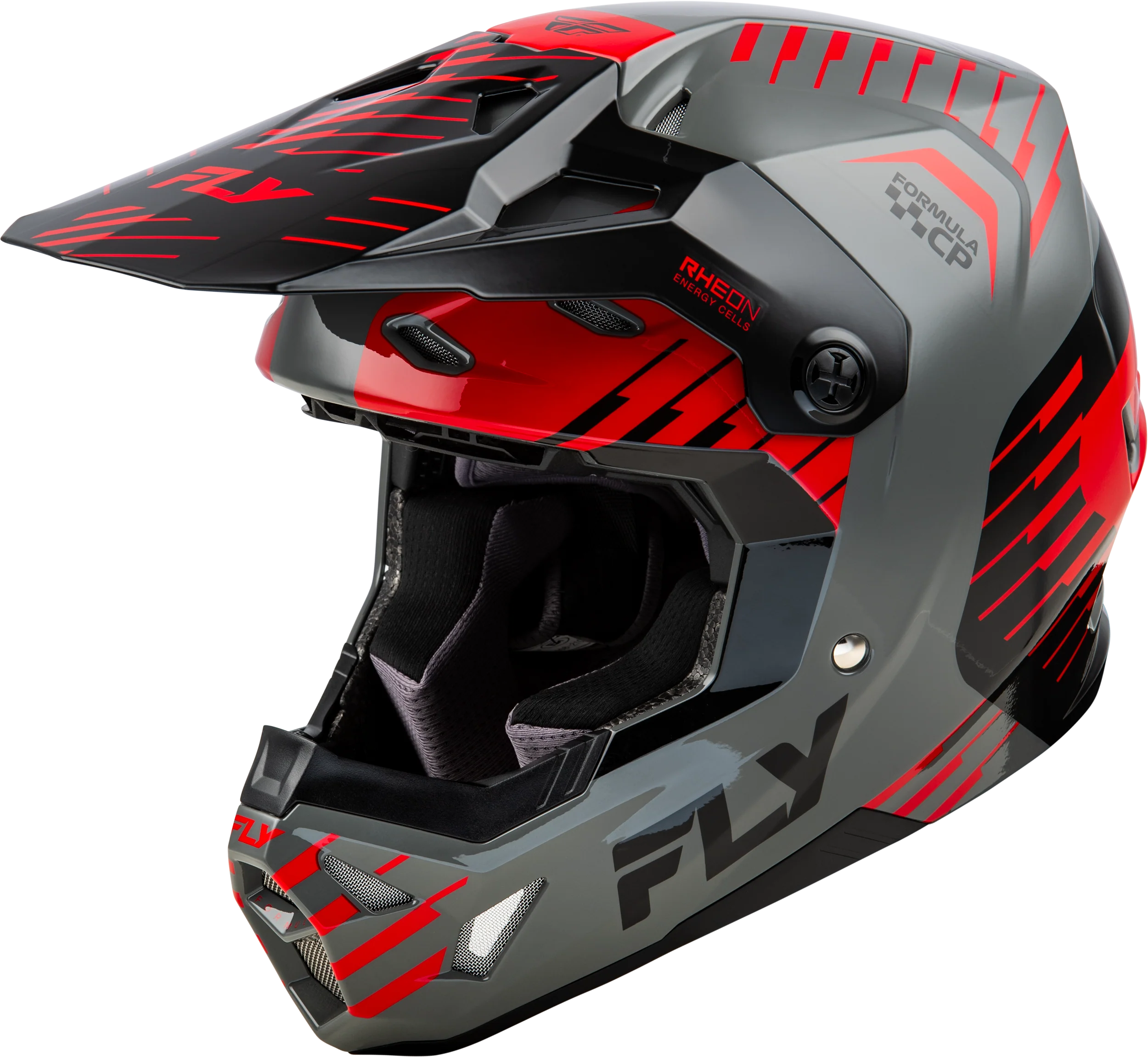 Formula Cp Slice Helmet Grey/Red/Black Md