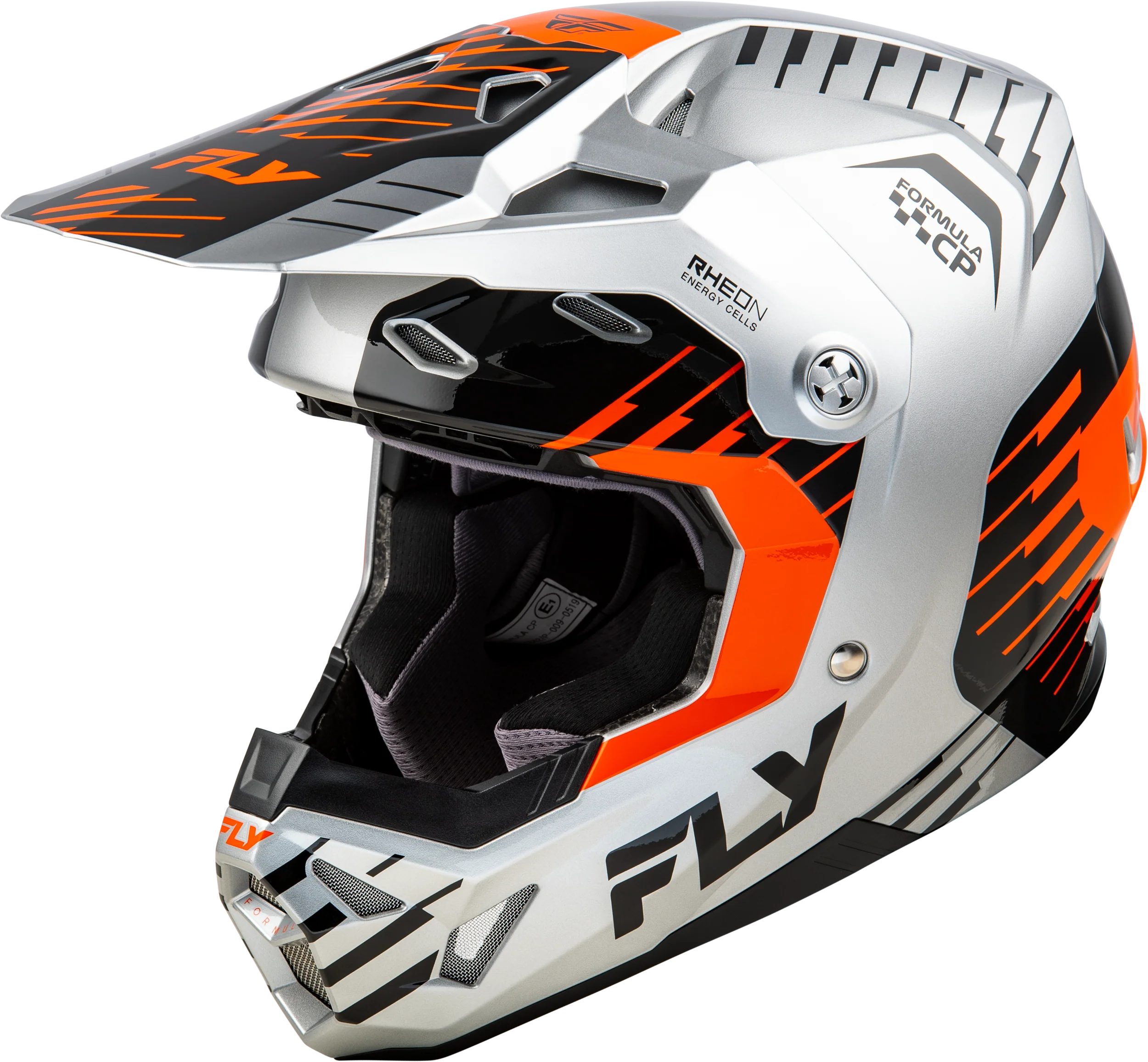 Formula Cp Slice Helmet Grey/Orange/Black 2x