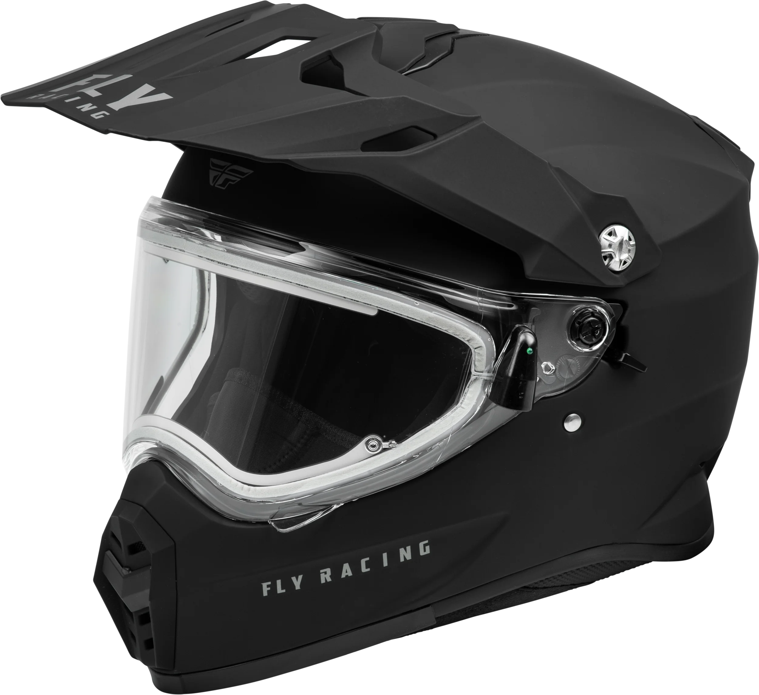 Trekker Cw Solid Helmet Elec Shld Matte Black Xl