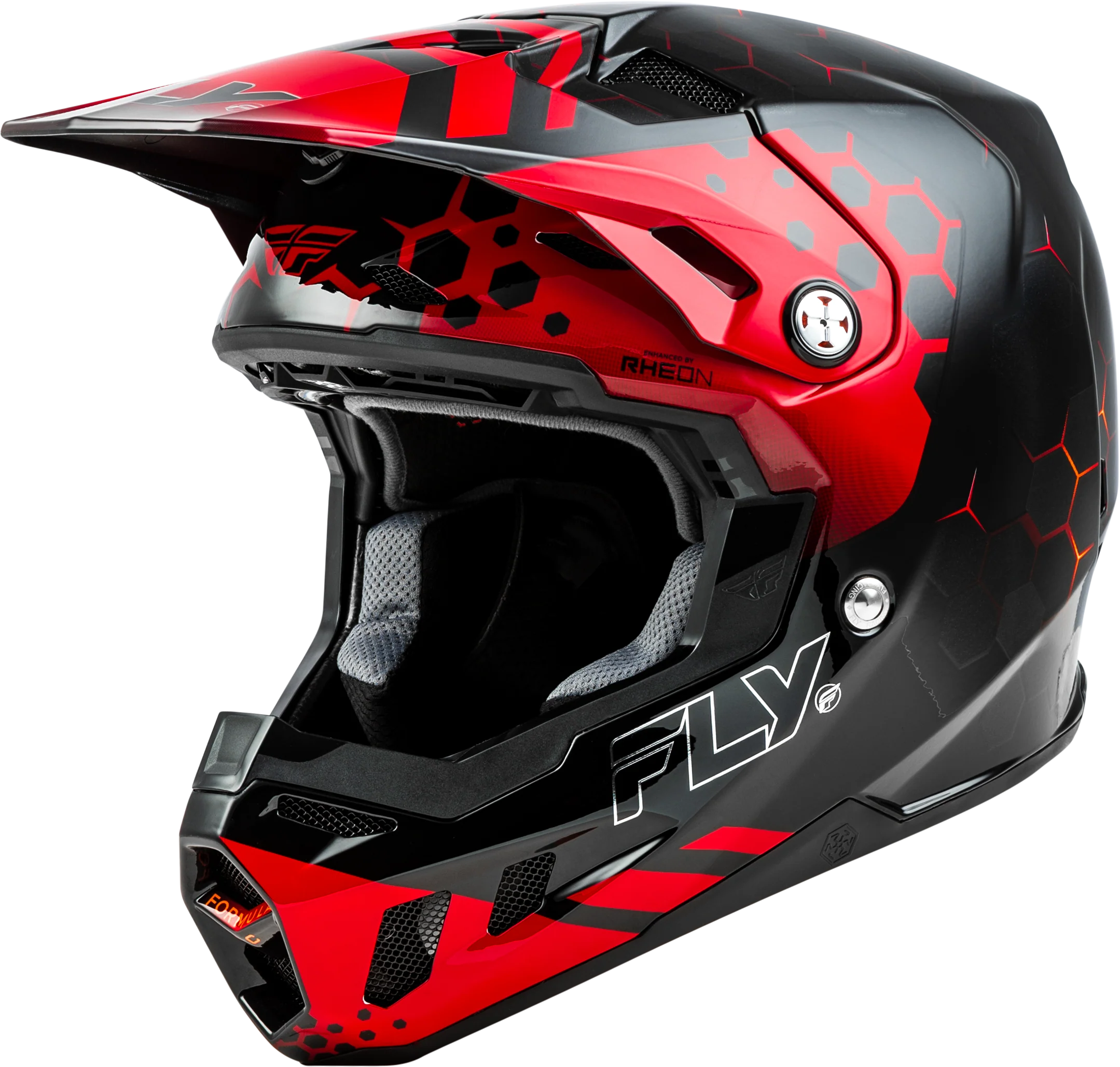 Formula Cc Tektonic Helmet Black/Red/Orange Md